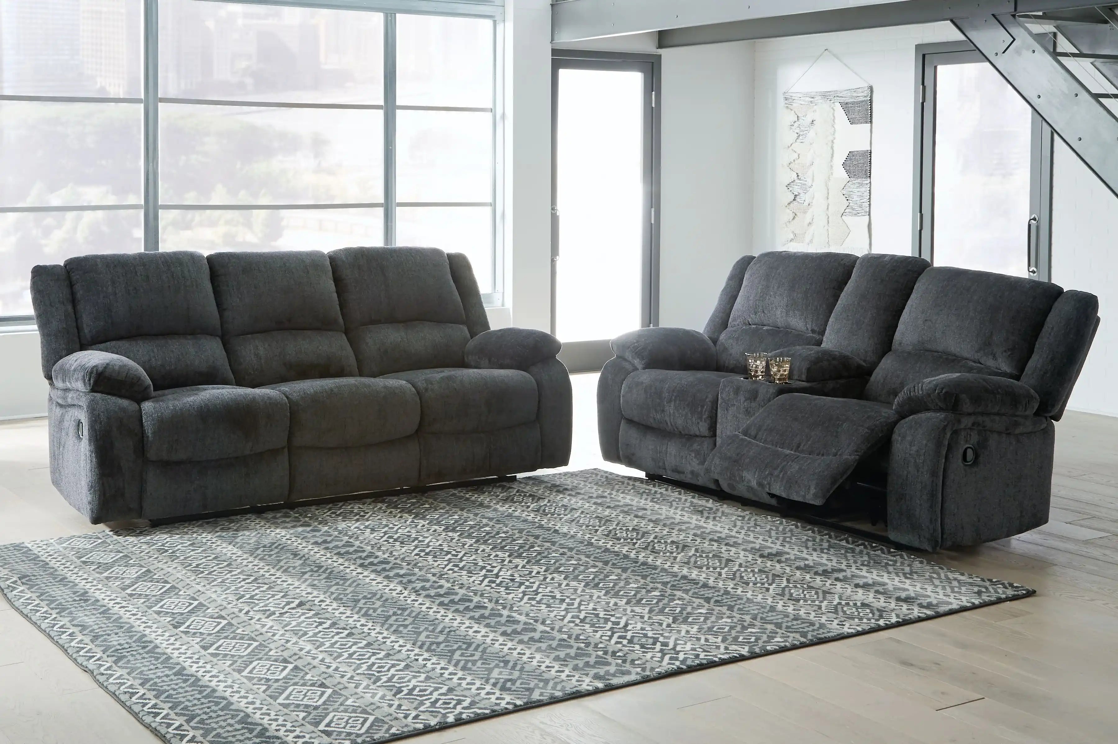 Draycoll - Reclining Living Room Set - Best Buy Furniture