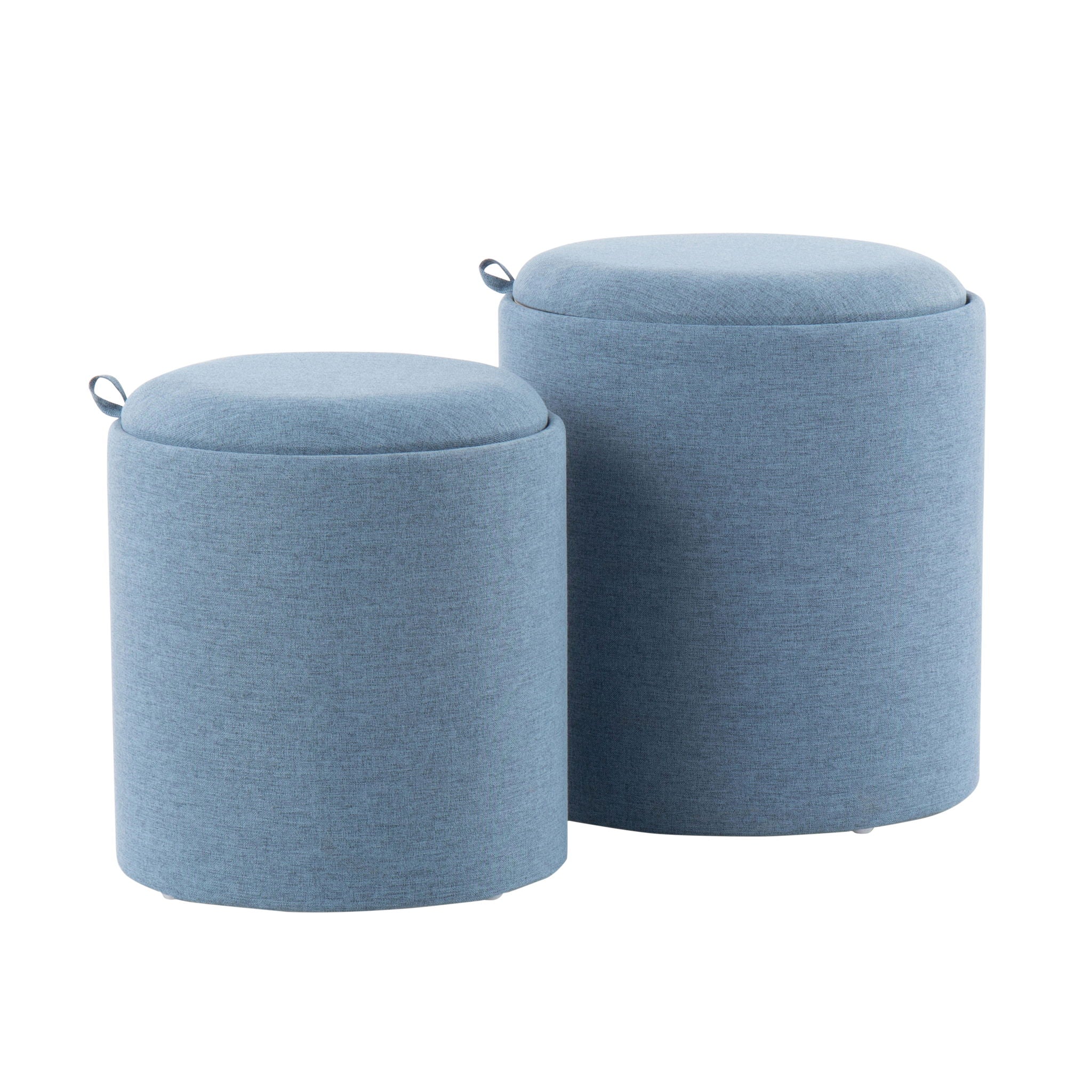Tray - Contemporary Nesting Ottoman Set - Best Buy Furniture
