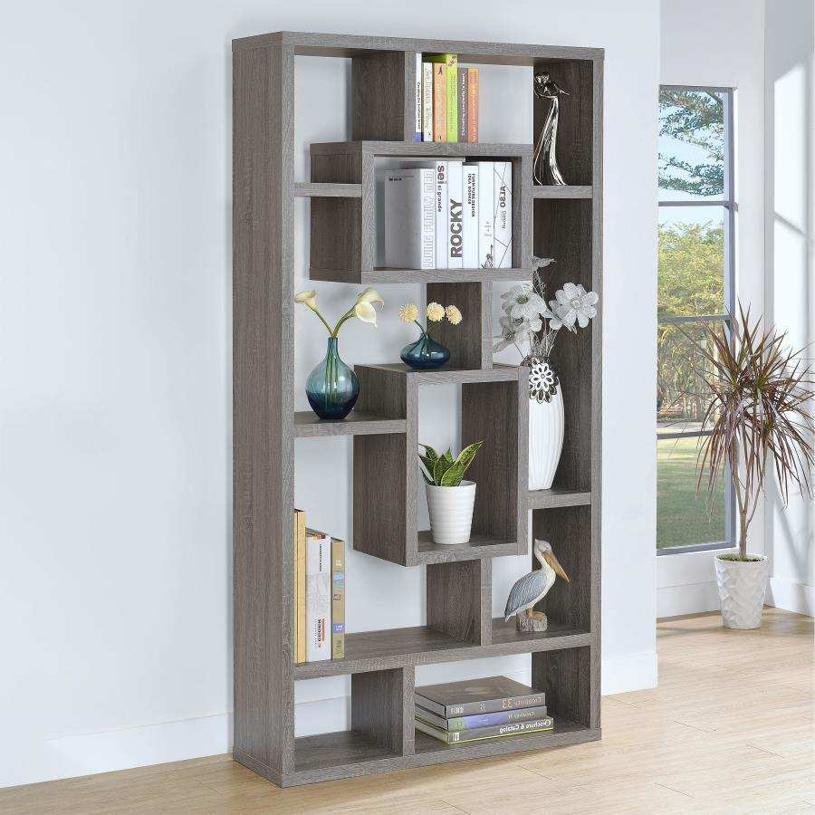 Corey - 8-Shelf Bookshelf - Best Buy Furniture
