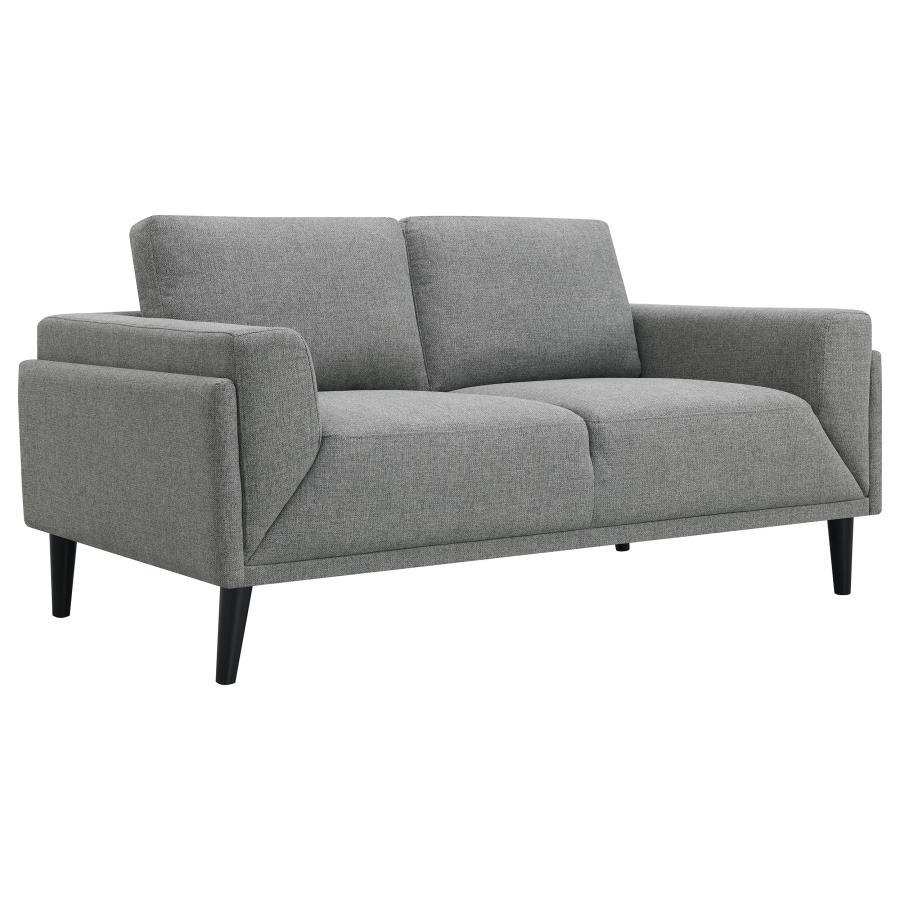 Rilynn - Upholstered Track Arm Loveseat - Best Buy Furniture