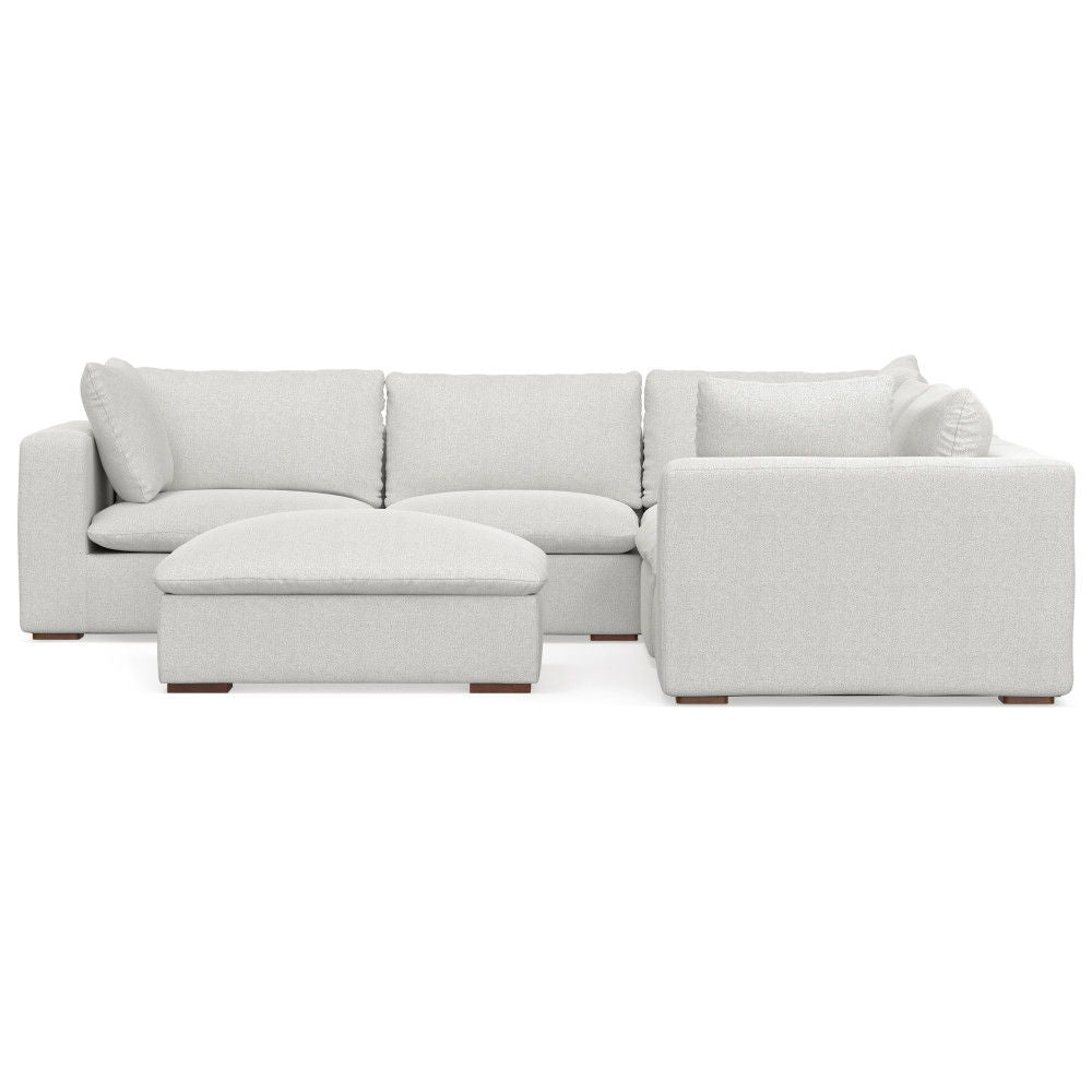 Jasmine - Handcrafted Sofa And Ottoman - Best Buy Furniture