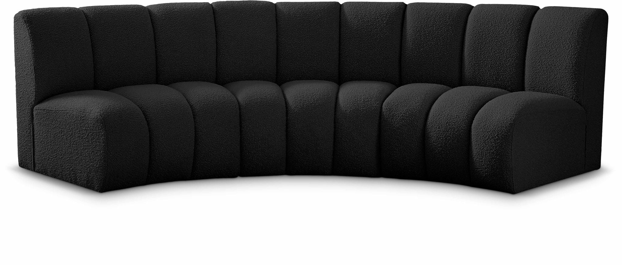 Infinity - 3 Piece Boucle Modular Sectional - Best Buy Furniture