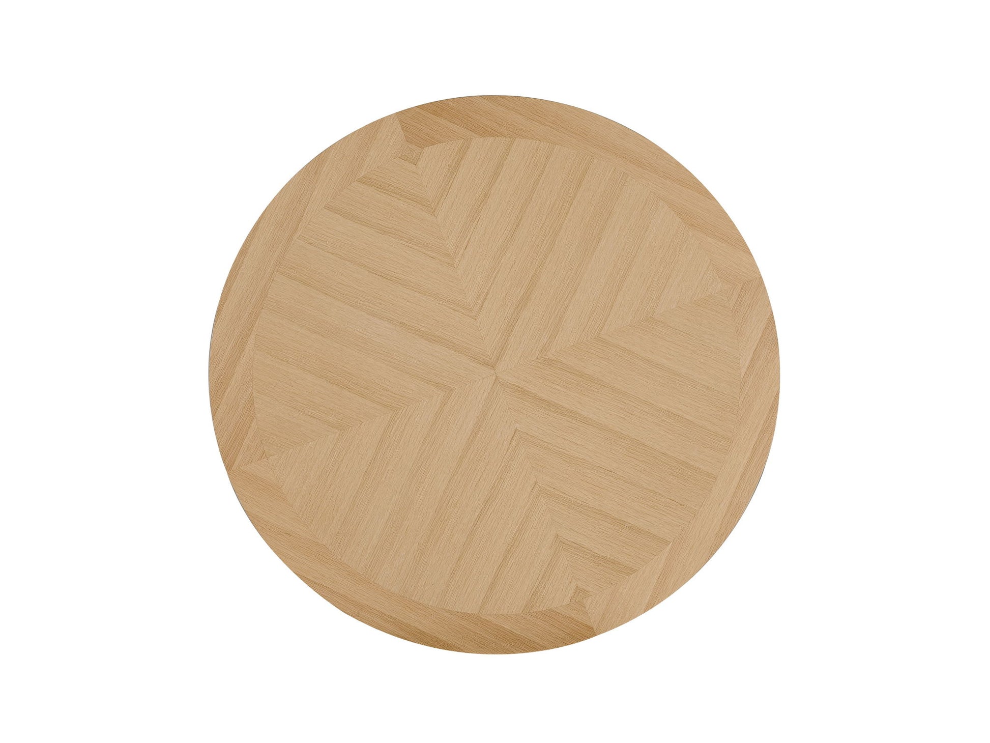 Kasem - Round Dining Table - Oak - Best Buy Furniture