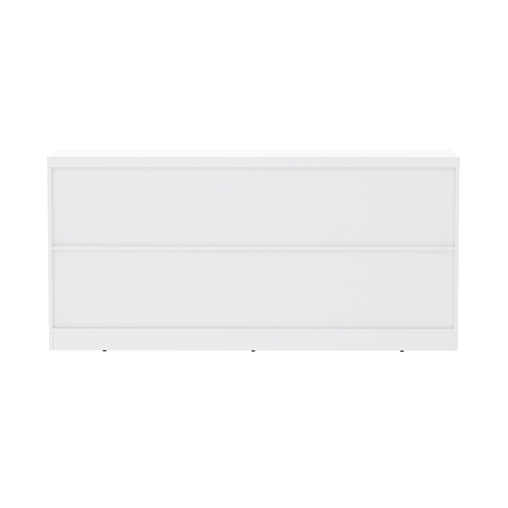 Viennese - Sideboard With Concealed Storage, Dining Room Cabinet - White