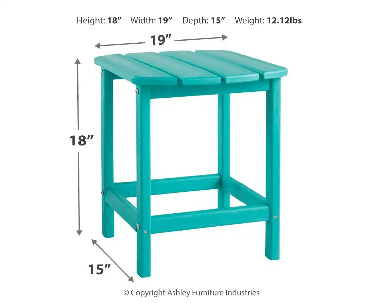 Sundown Treasure - Outdoor End Table - Best Buy Furniture