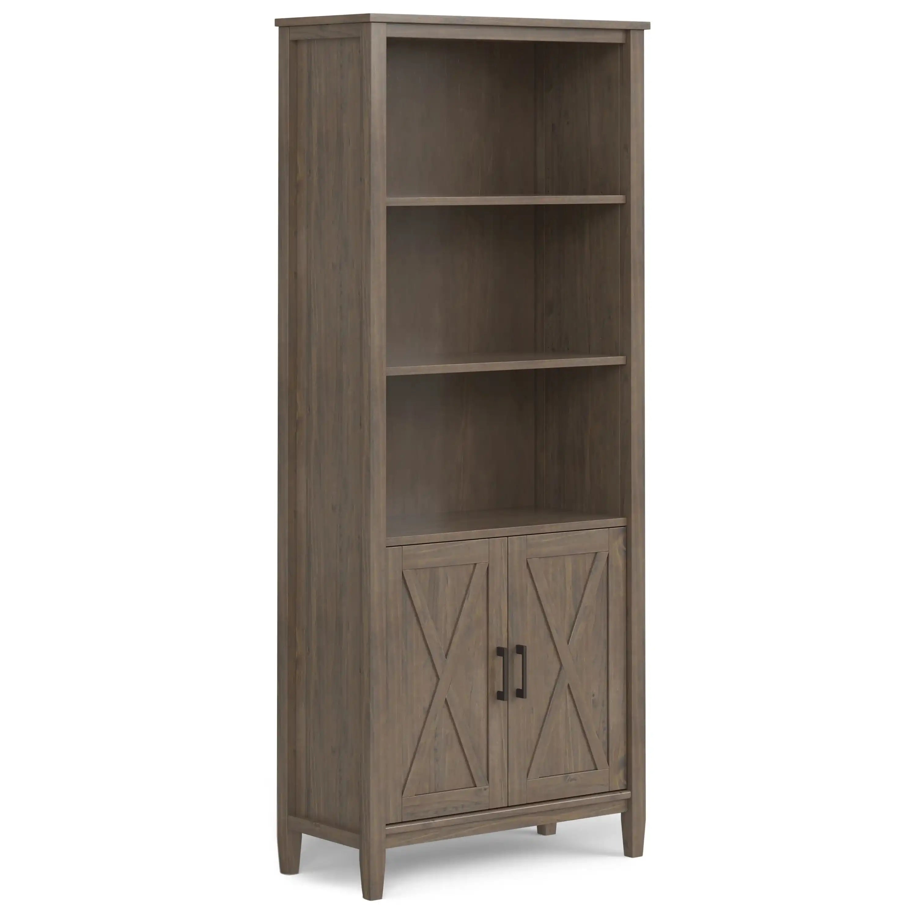 Ela - Bookcase - Smoky Brown - Best Buy Furniture