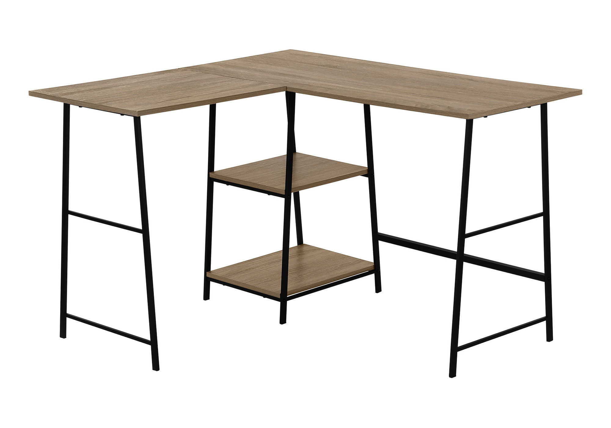 Computer Desk, Home Office, Corner, Storage Shelves, L Shape, Work, Laptop, Contemporary, Modern - Best Buy Furniture