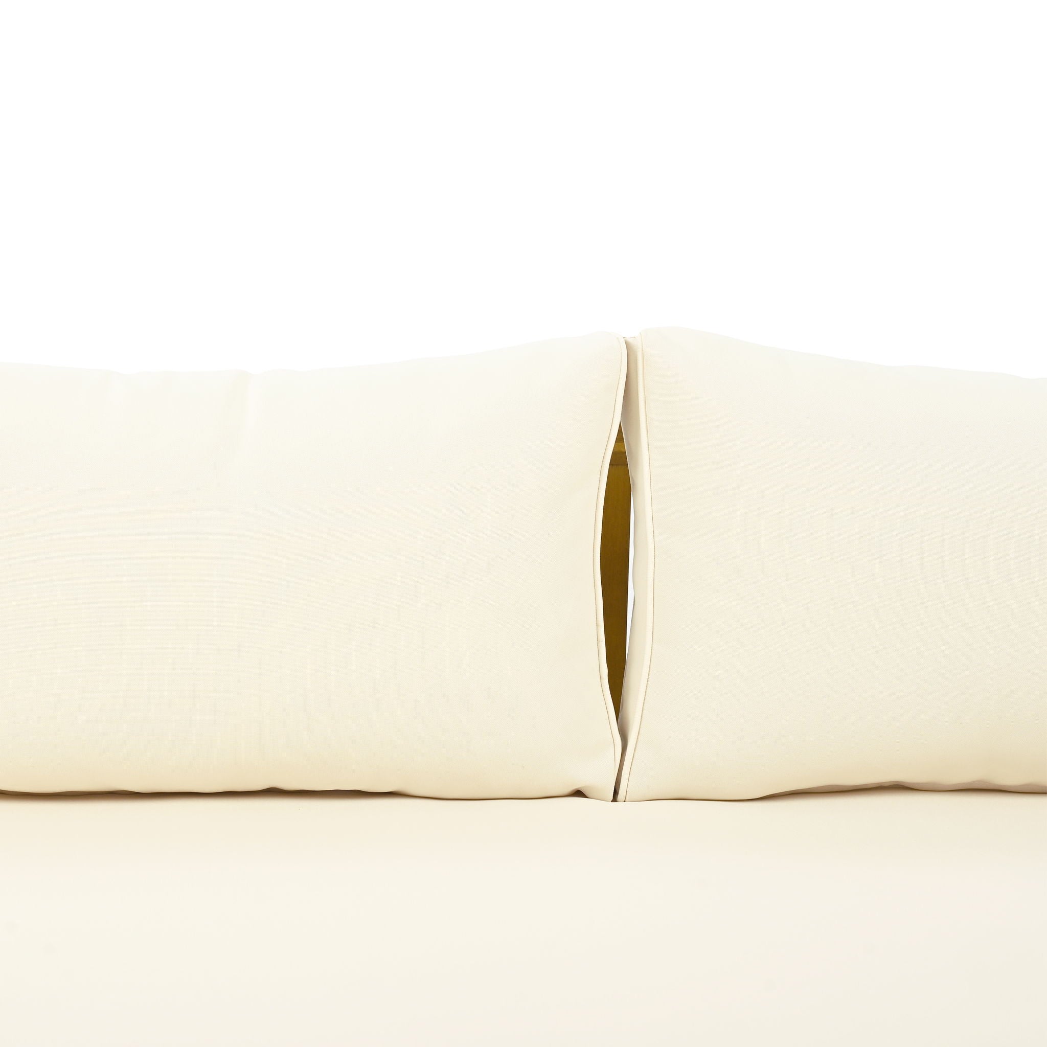 Claremont - 3 Seater Daybed Teak Acacia Wood Water Resistant Cushions - Best Buy Furniture