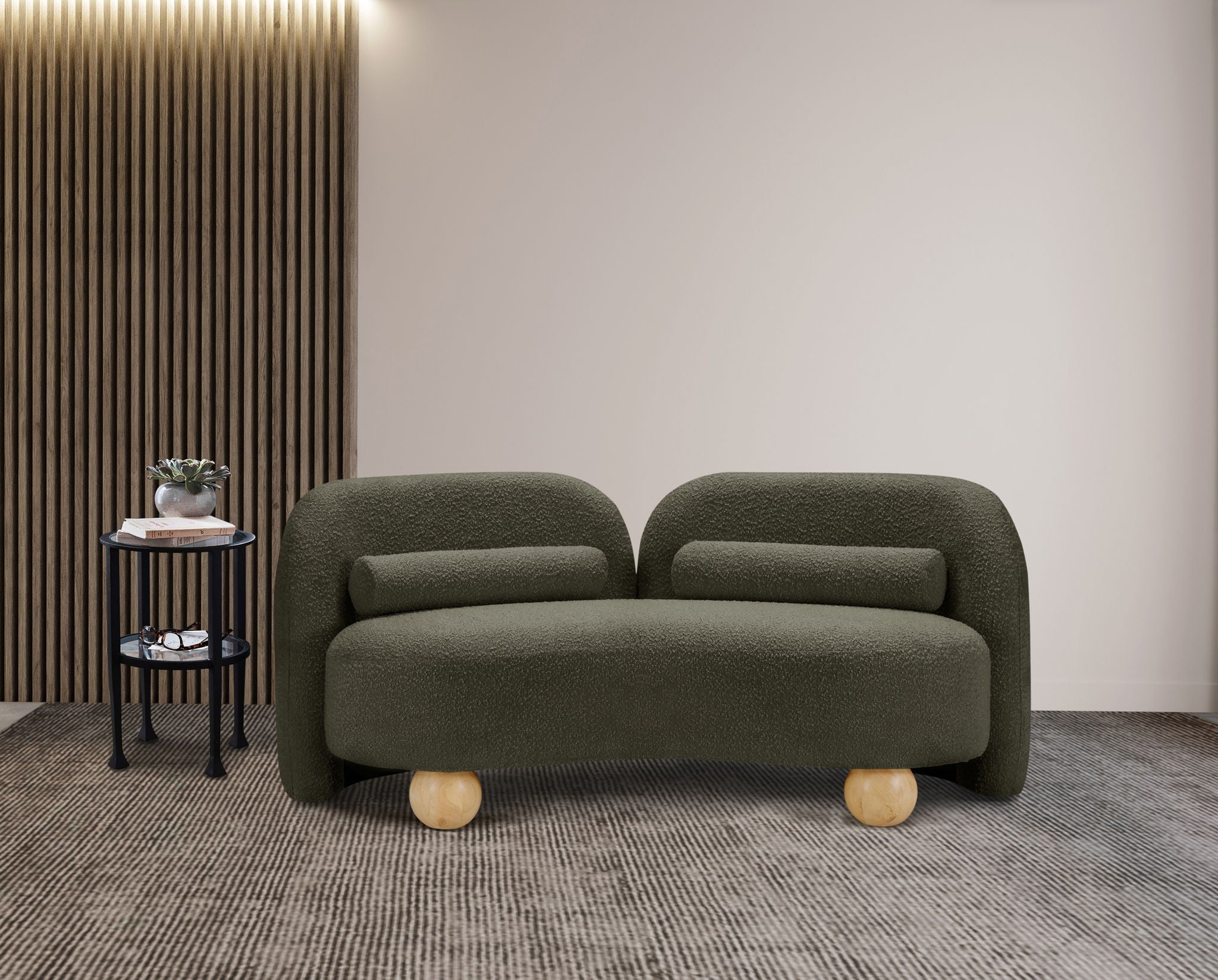 Daphne - Boucle Loveseat - Best Buy Furniture