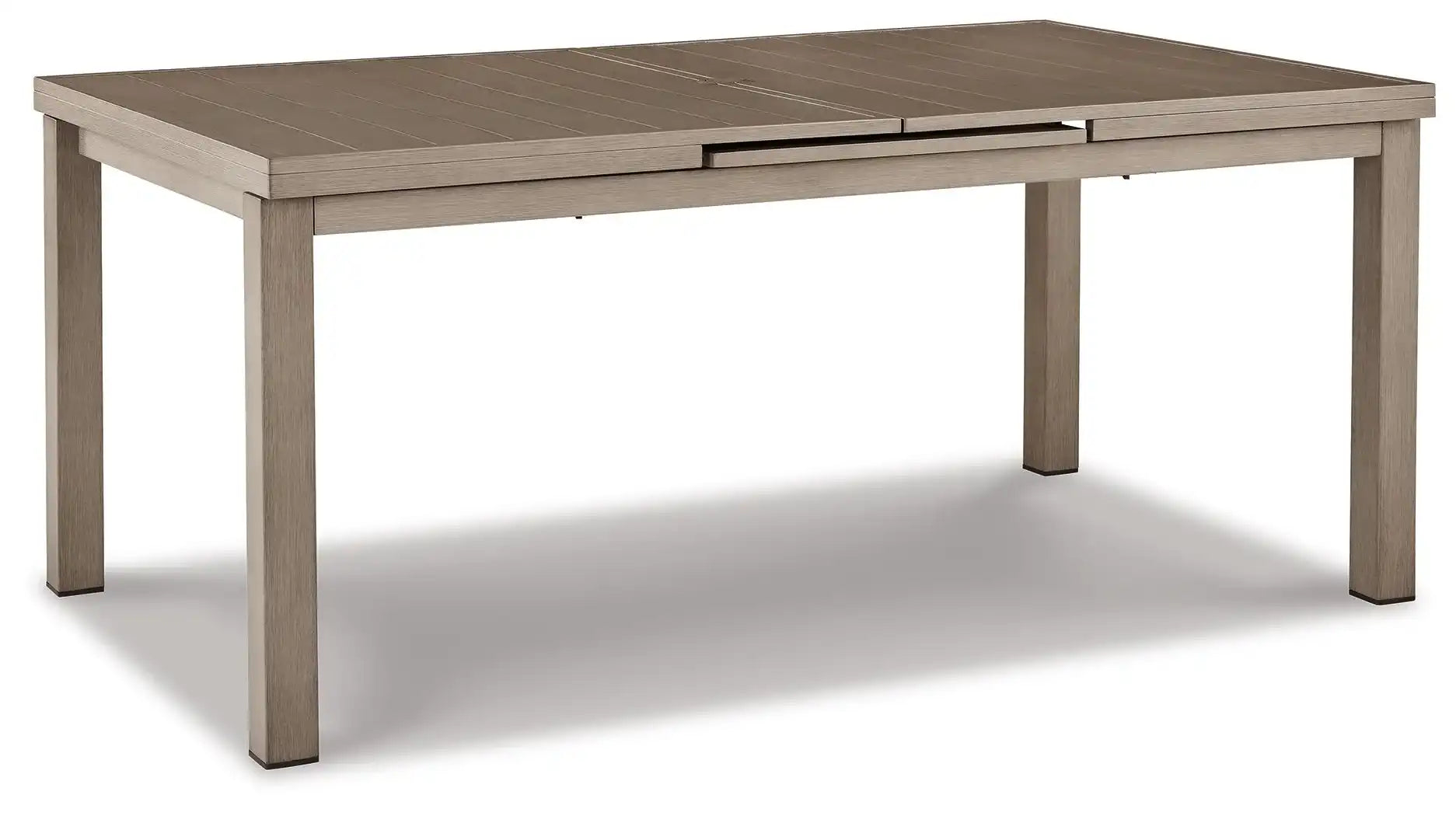 Beach Front - RECT Dining Room EXT Table - Beige - Best Buy Furniture