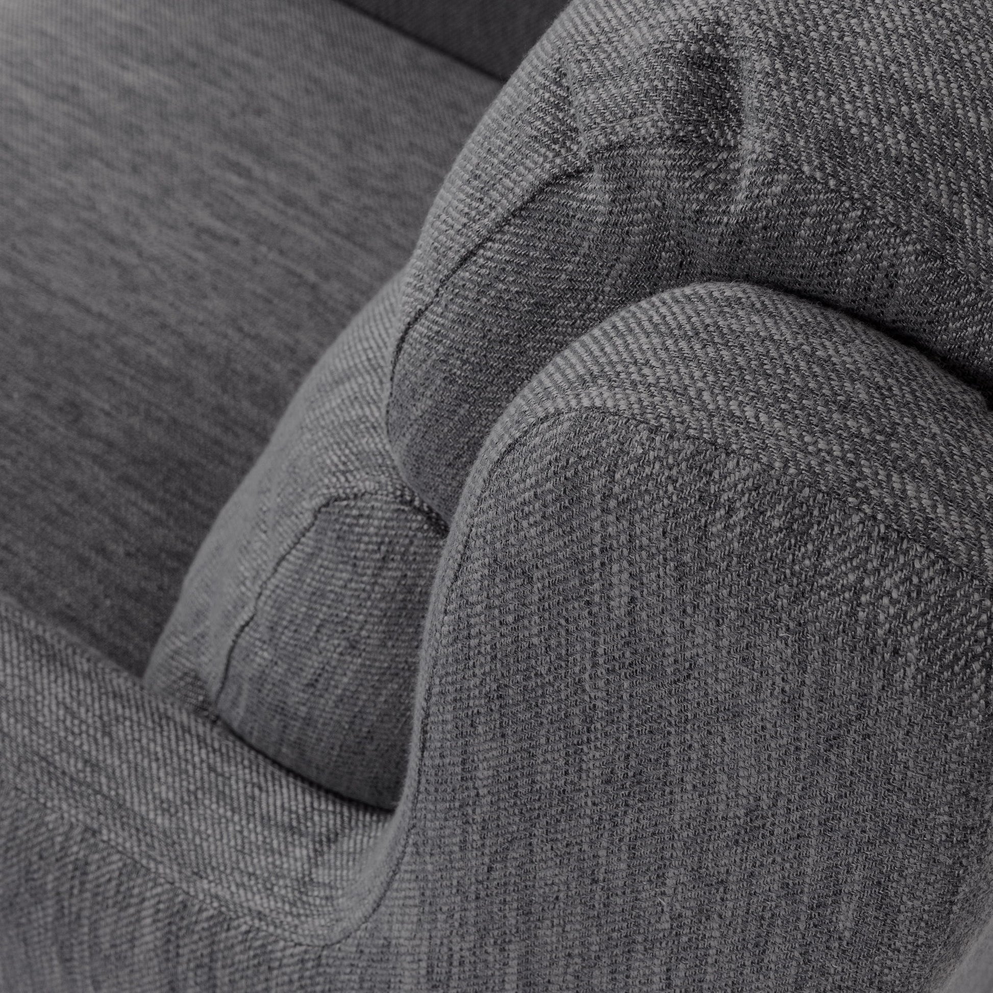 Contemporary Club Chair With Upholstered Fabric And Rubberwood Legs - Best Buy Furniture