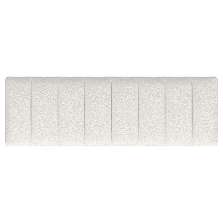 Mesa - Boucle Upholstered Tufted Accent Bench - Best Buy Furniture