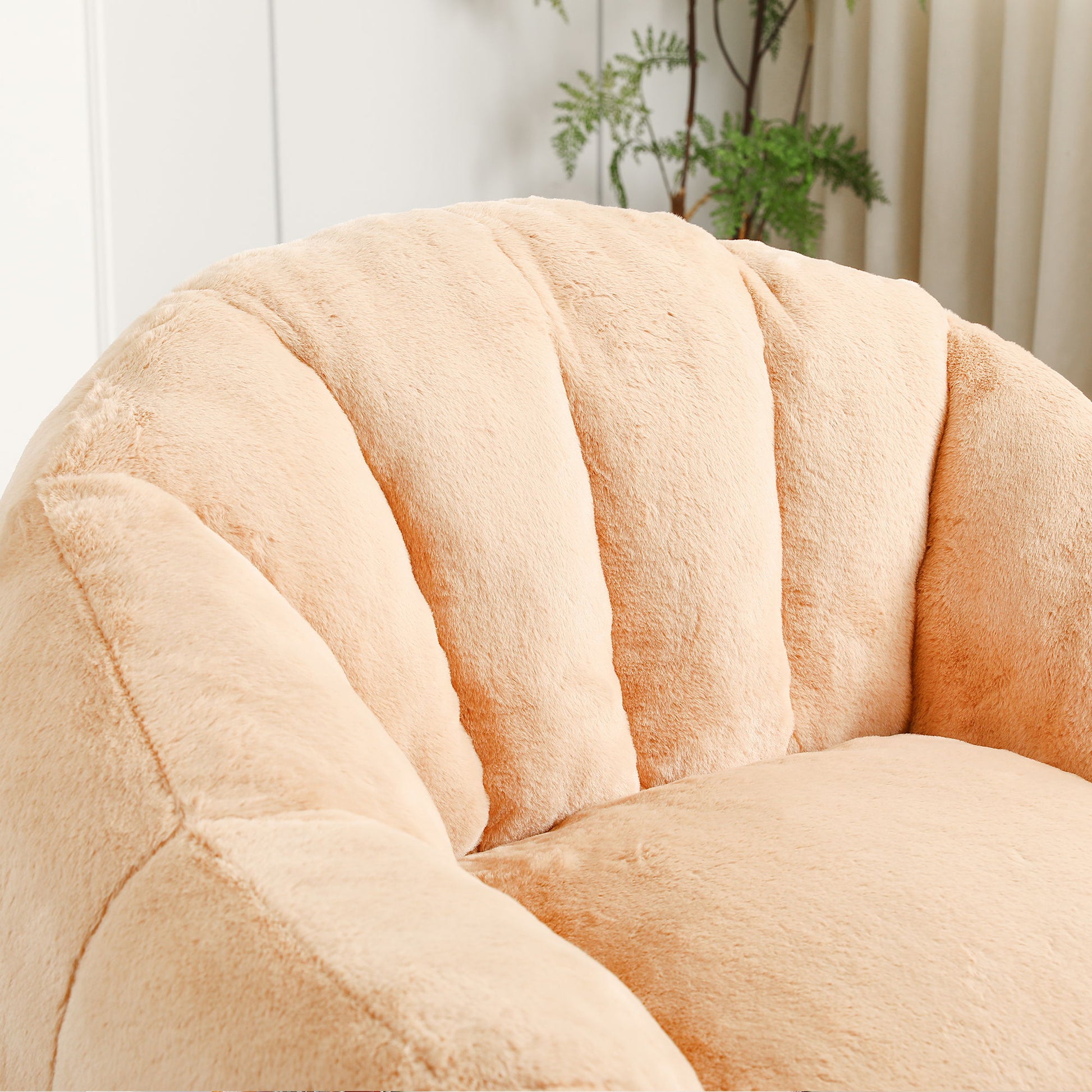 Beanbag Chair, Beanbag Sofa Chair With Armrests Stuffed High Density Foam - Best Buy Furniture