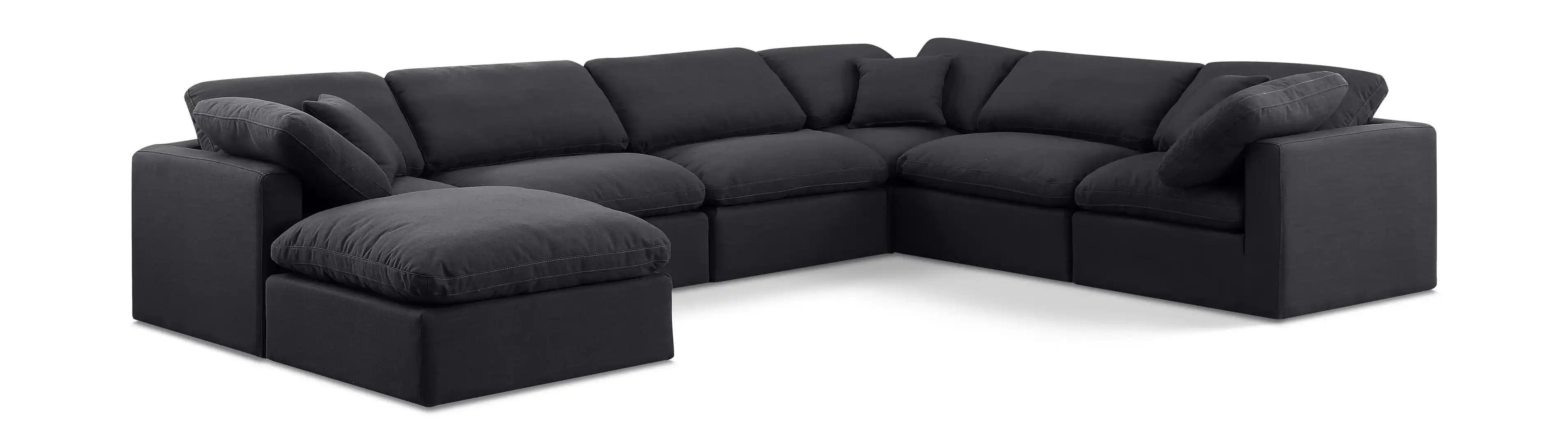 Indulge - Linen 7 Piece Modular Sectional - Best Buy Furniture