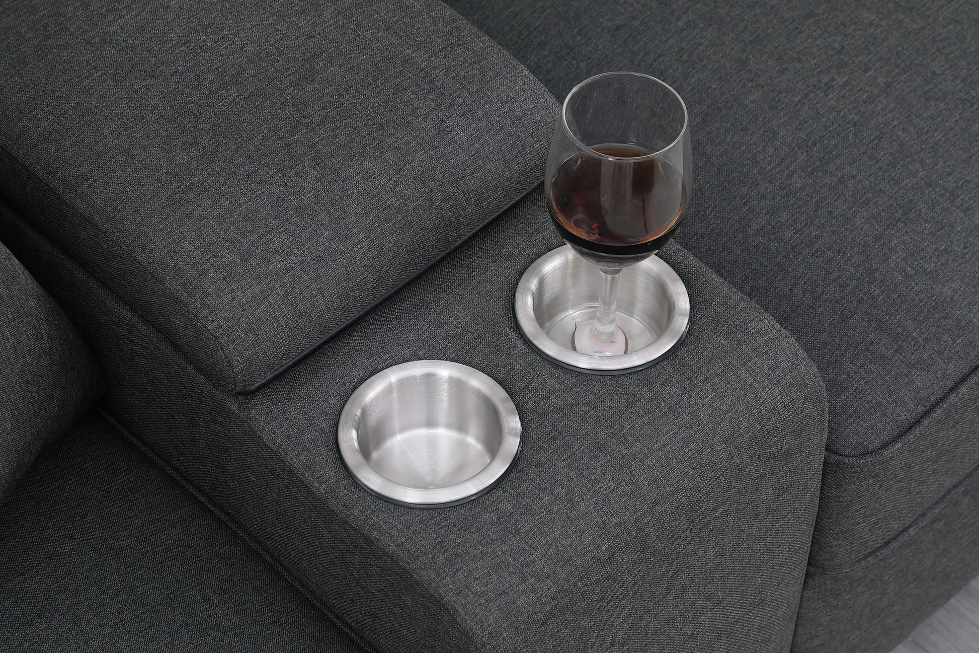 Eric - 9 Piece Upholstered Sectional With Ottoman - Best Buy Furniture