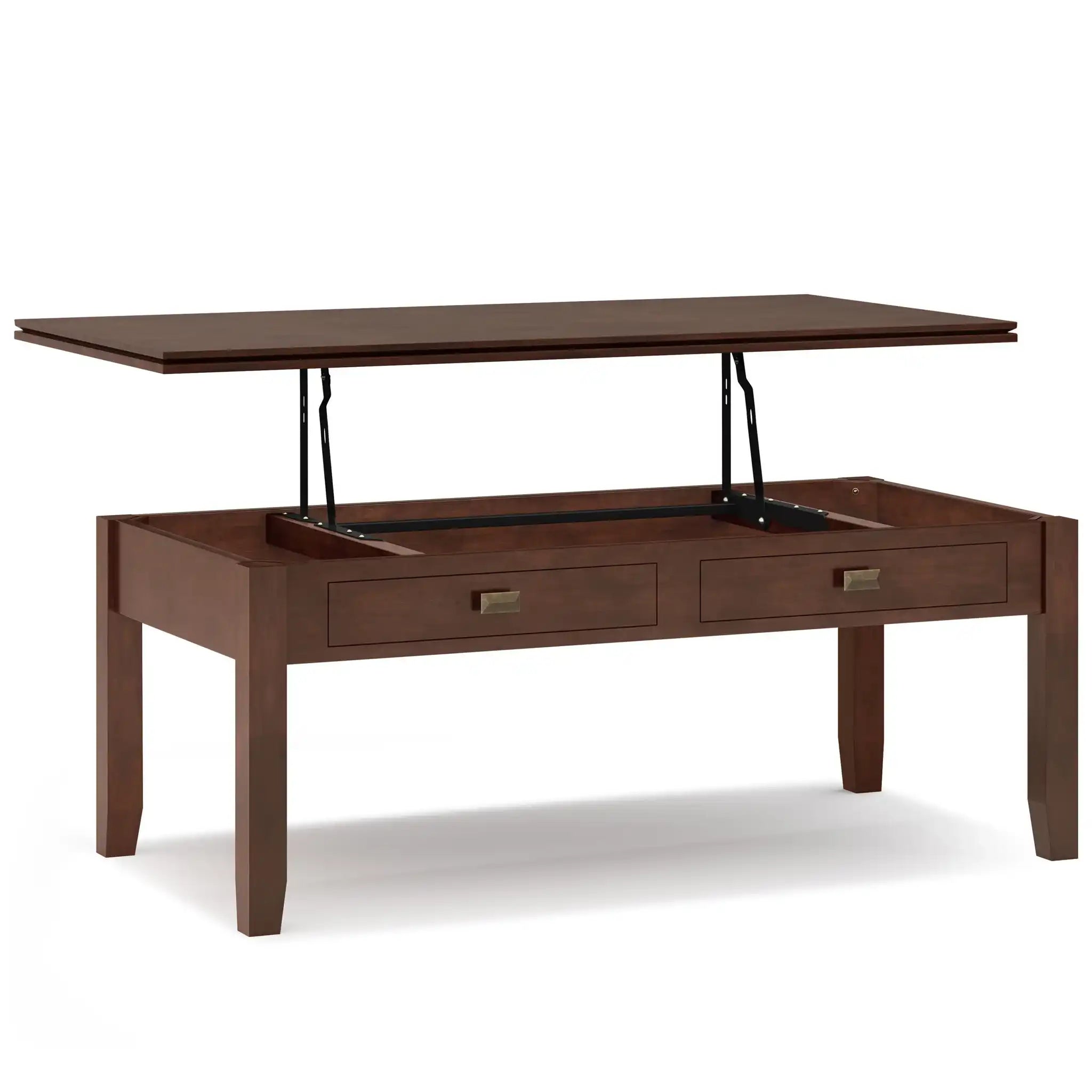 Artisan - Lift Top Coffee Table - Russet Brown - Best Buy Furniture