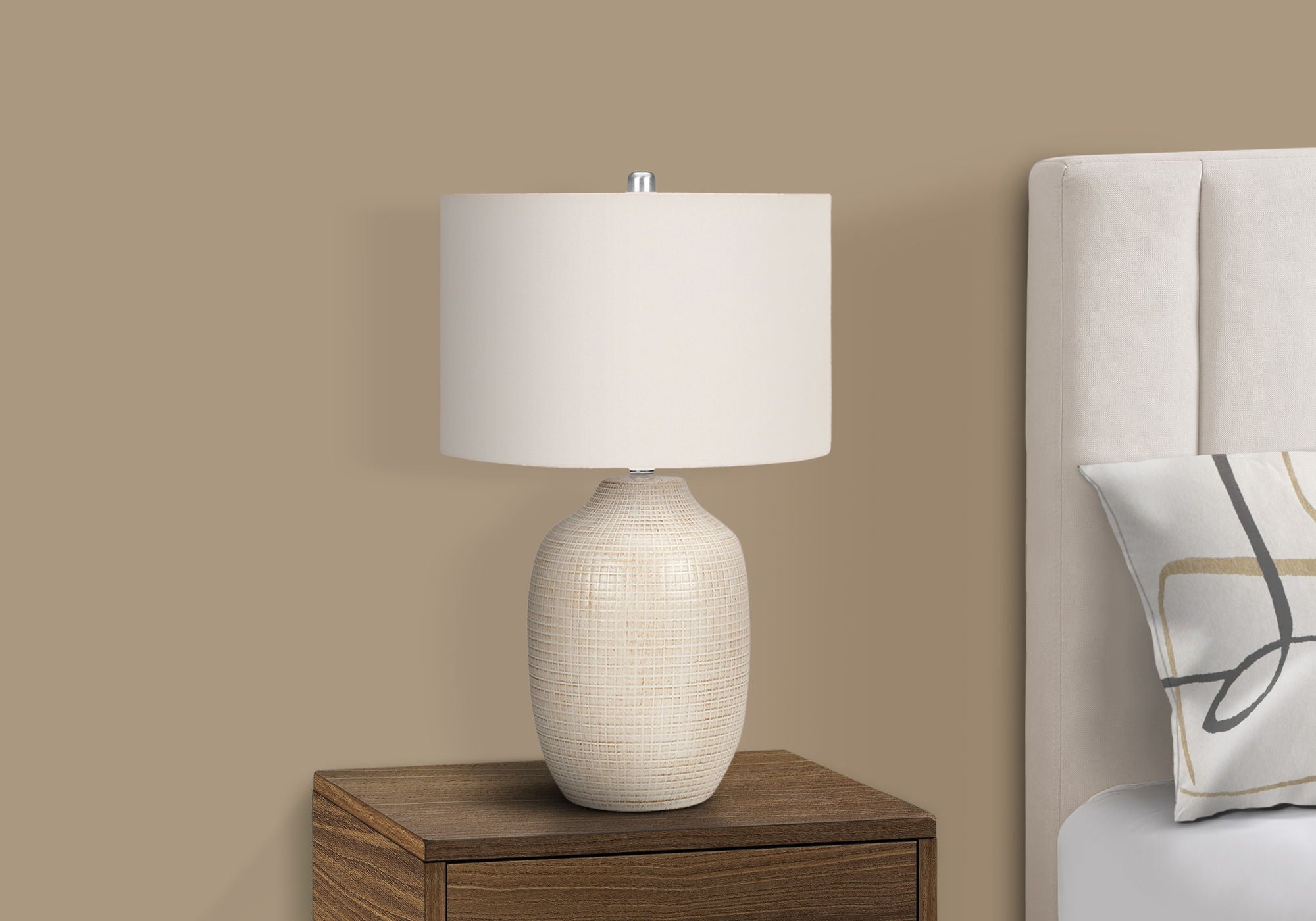 Table Lamp, Lighting, Ceramic, Contemporary - Cream - Best Buy Furniture