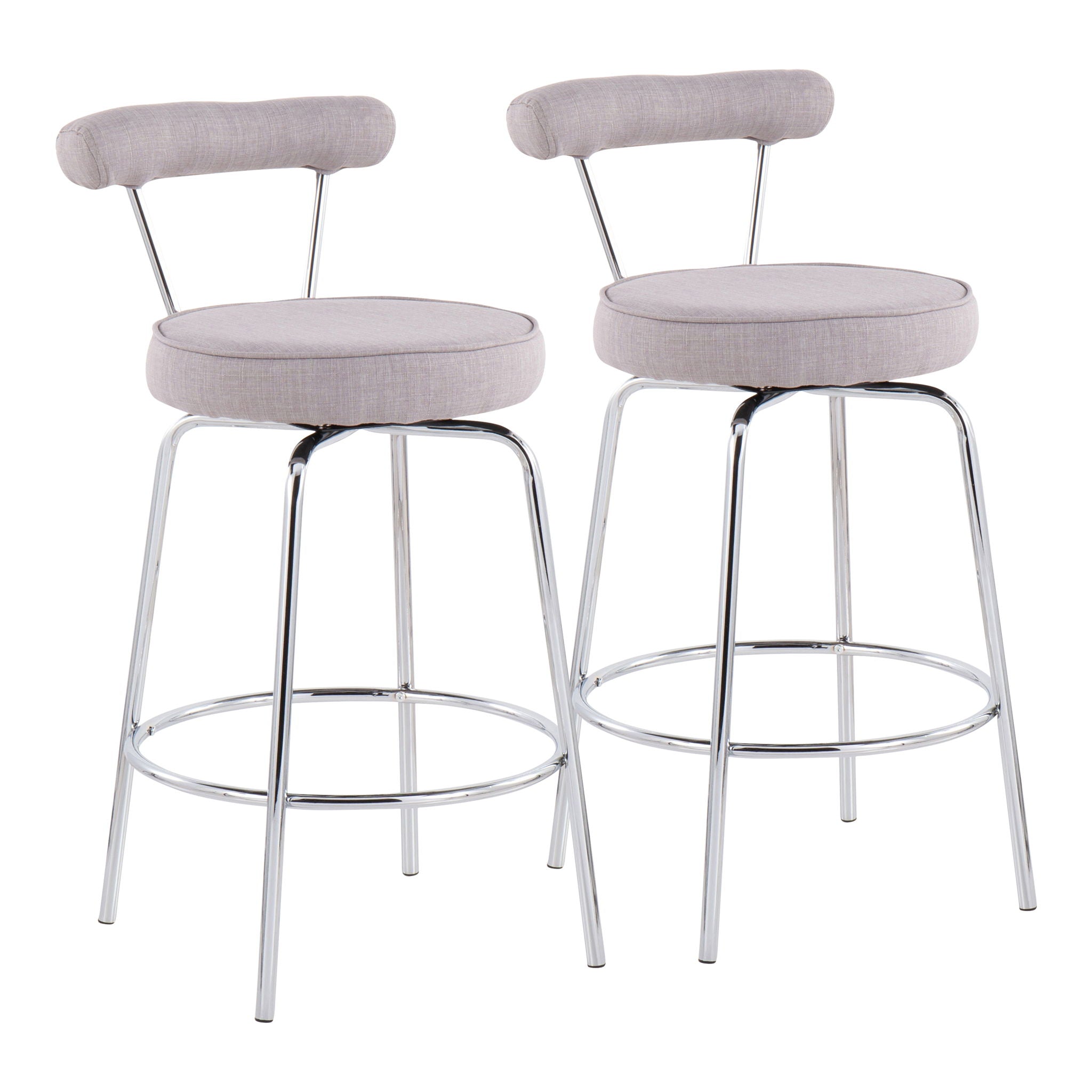 Rhonda - Contemporary Counter Stool (Set of 2) - Best Buy Furniture