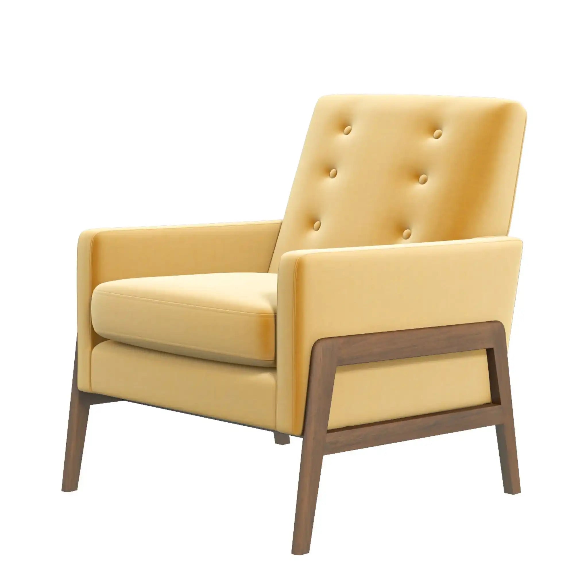 Cole - Solid Wood Lounge Chair - Best Buy Furniture