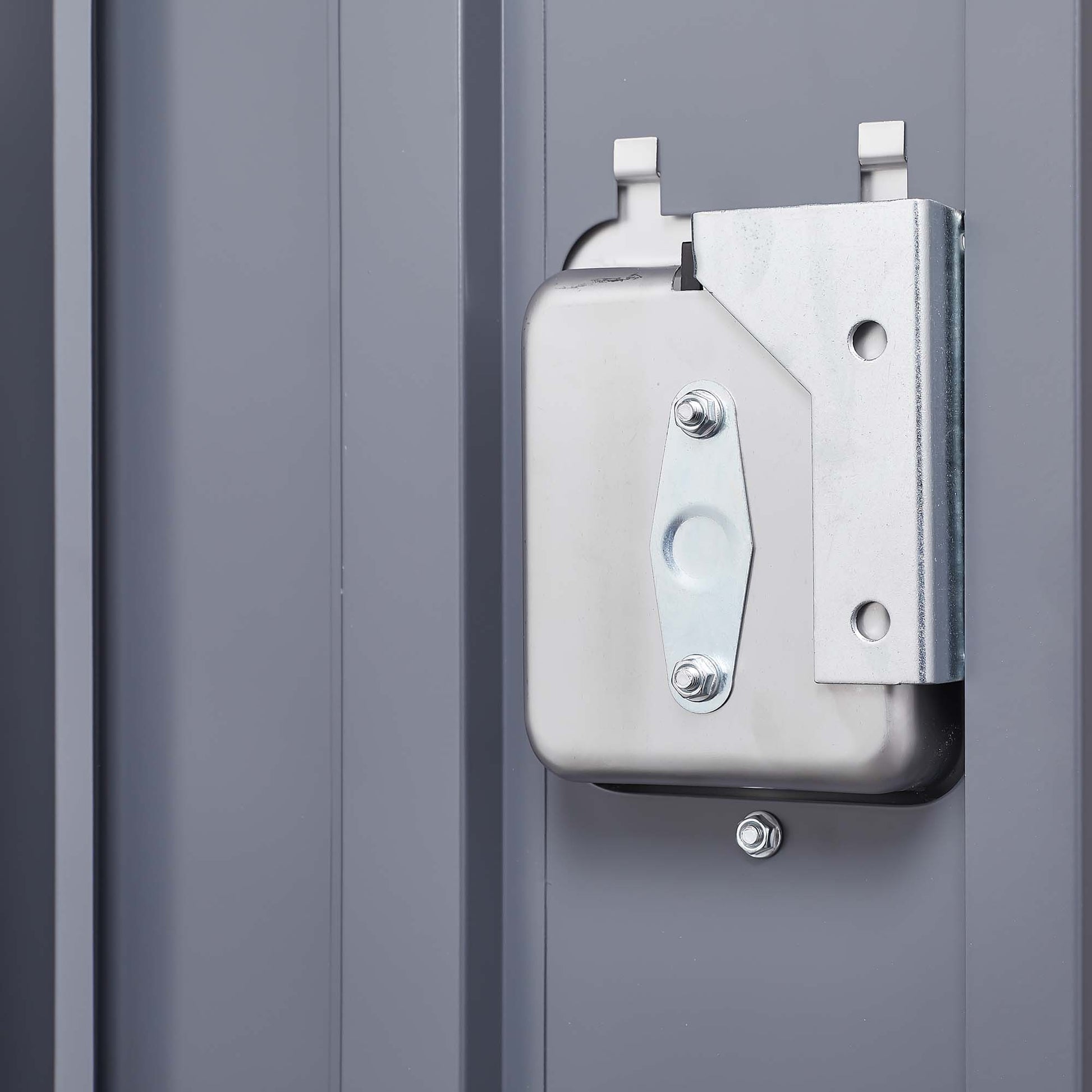 3 Door Lockers With Lock For Home, Gym, Office, School, And Garage - Gray - Best Buy Furniture