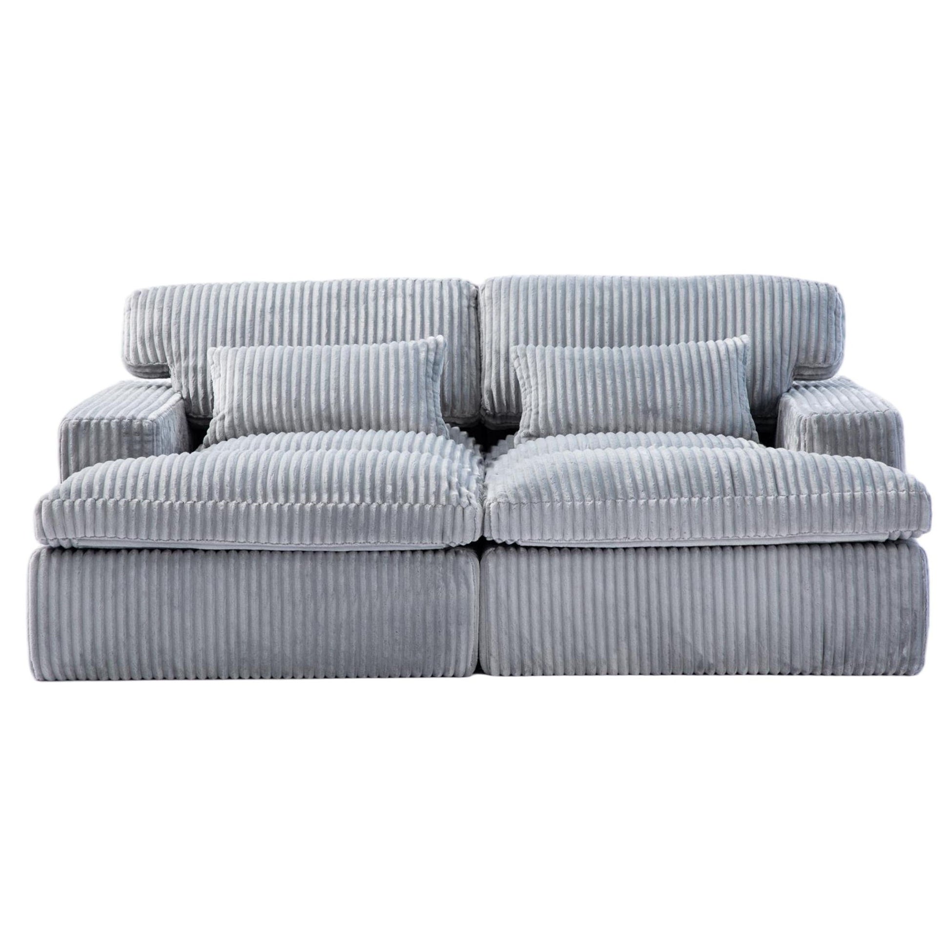 Double Chaise Lounge Chair, Oversized Upholstered Sleeper Cloud Couch - Best Buy Furniture