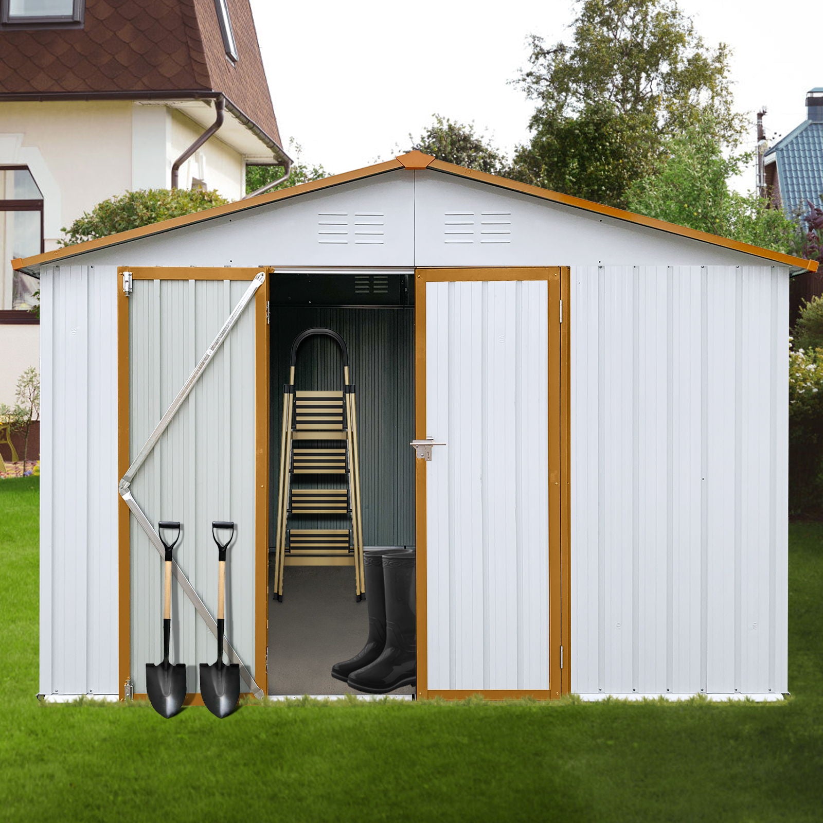 10' x 12' Garden Sheds Outdoor Storage Sheds - Best Buy Furniture