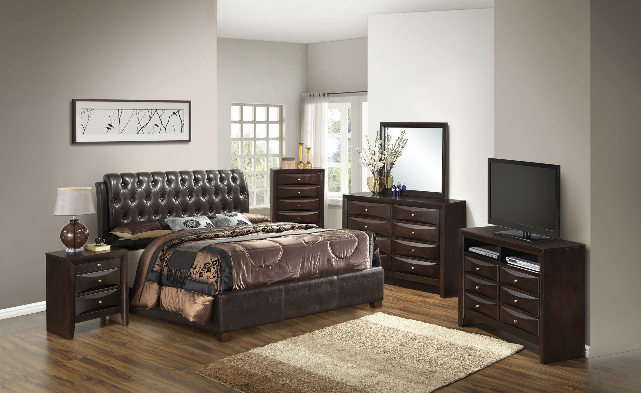 Marilla - Upholstered Bed - Best Buy Furniture