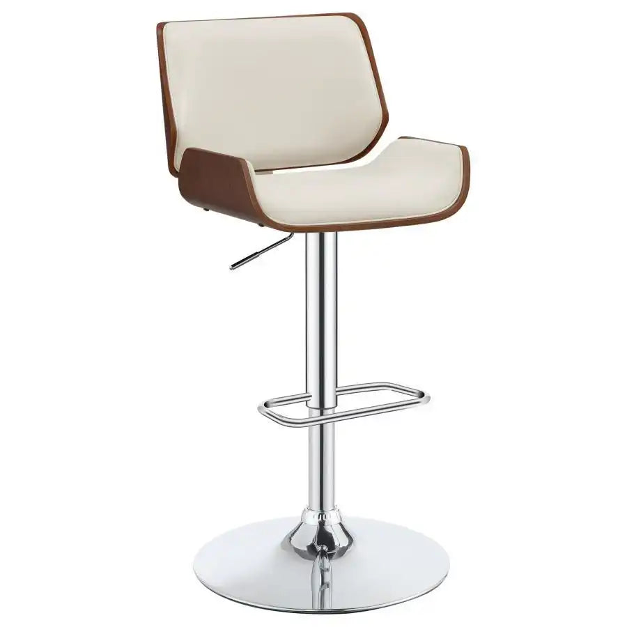 Folsom - Upholstered Adjustable Bar Stool - Best Buy Furniture