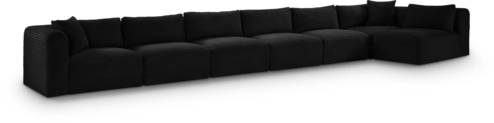 Shaggy - 7 Piece Modular Sectional - Best Buy Furniture