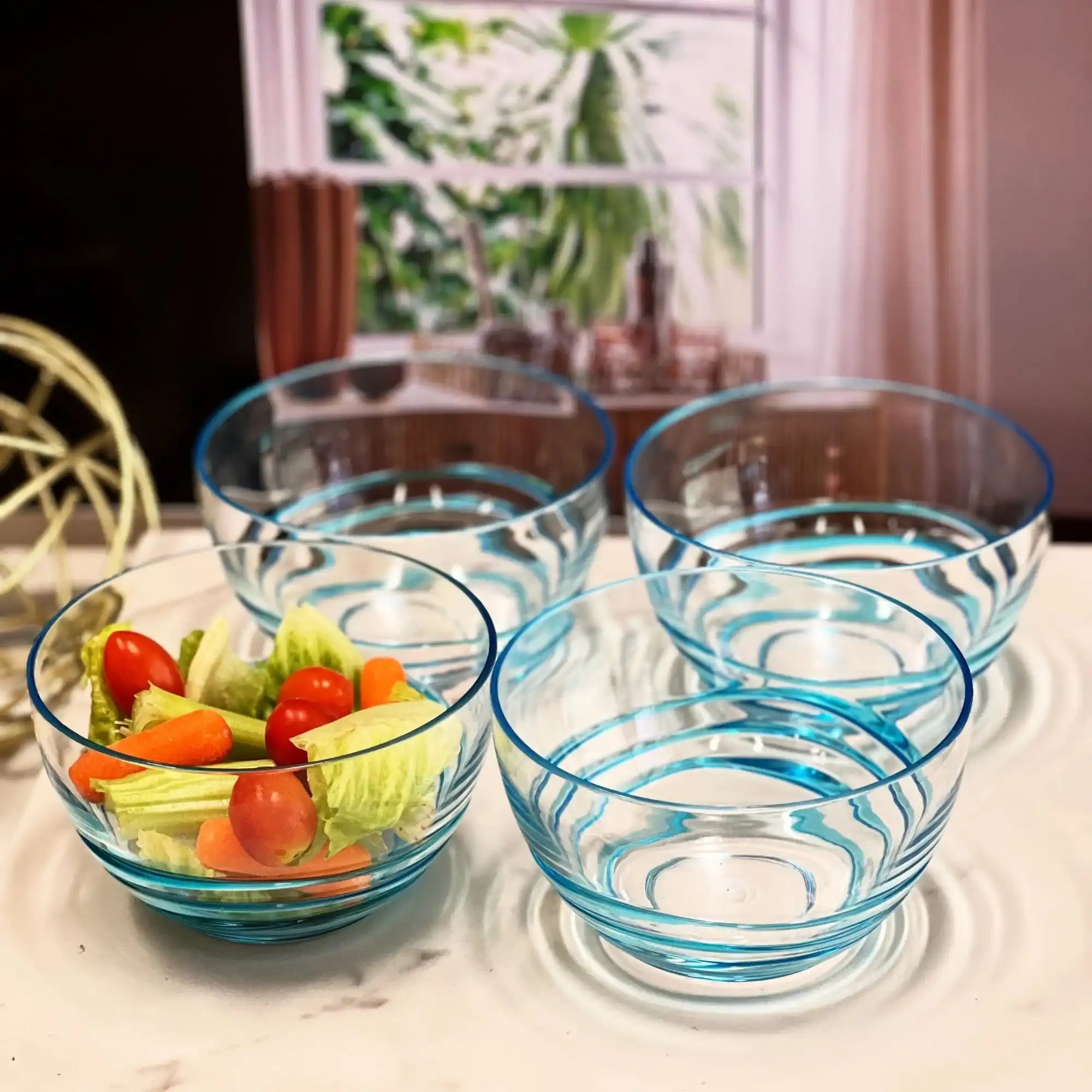 Swirl Acrylic Serving Bowls, Unbreakable - Best Buy Furniture