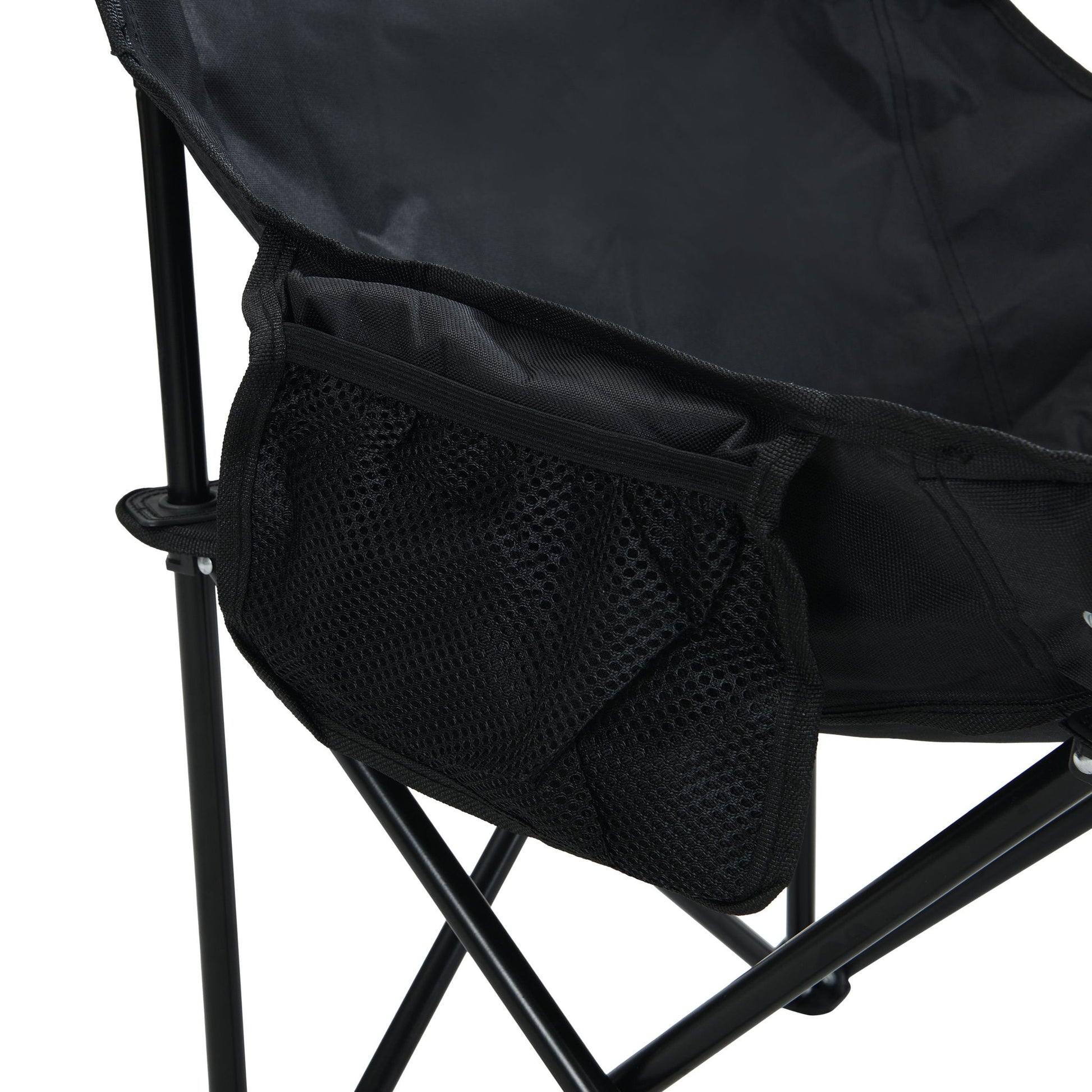 2 Pieces Outdoor Camping Chairs Folding / Portable, Comfortable Seating, Durable Steel Fram - Best Buy Furniture