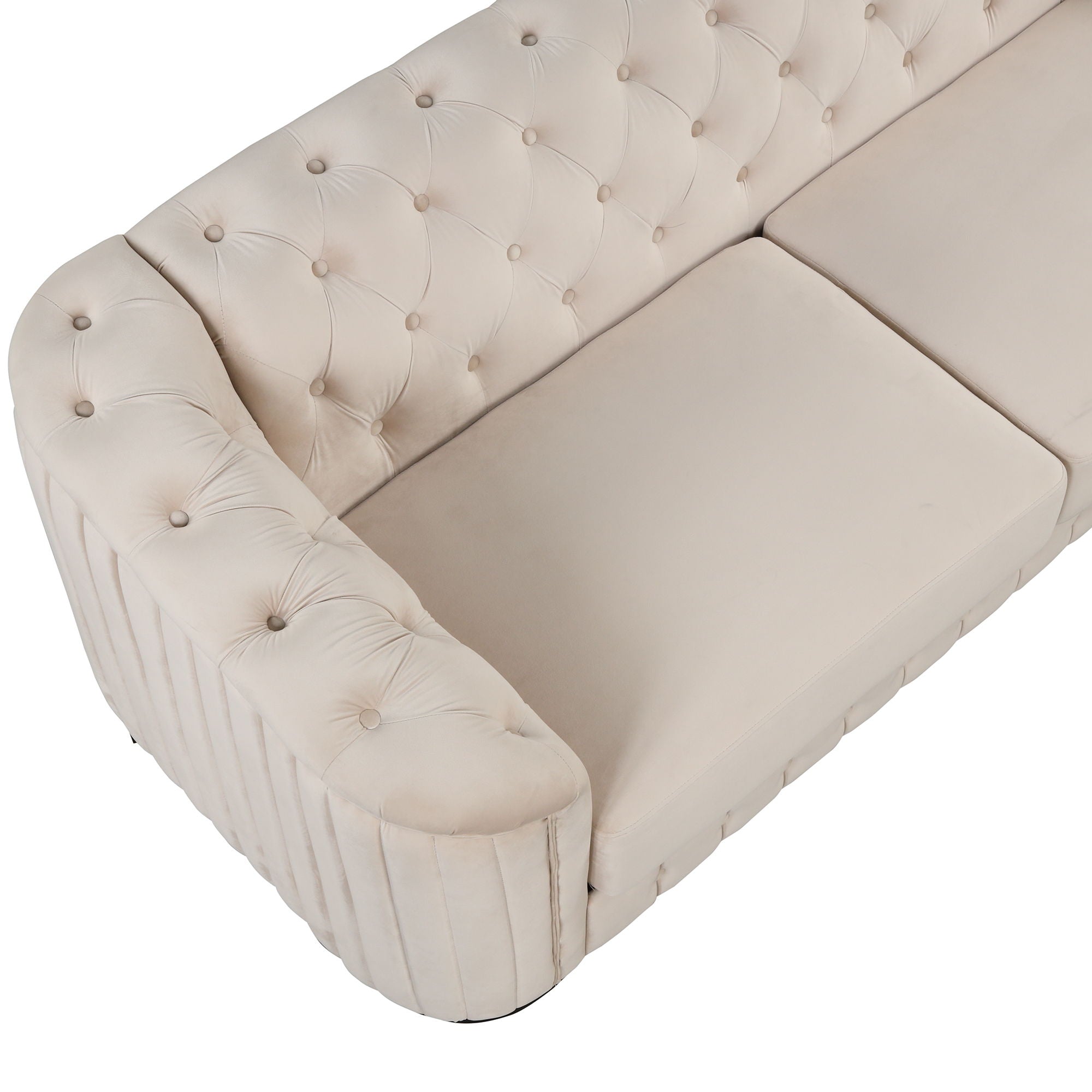 Sofa With Thick Removable Seat Cushion, 3 Seater - Best Buy Furniture