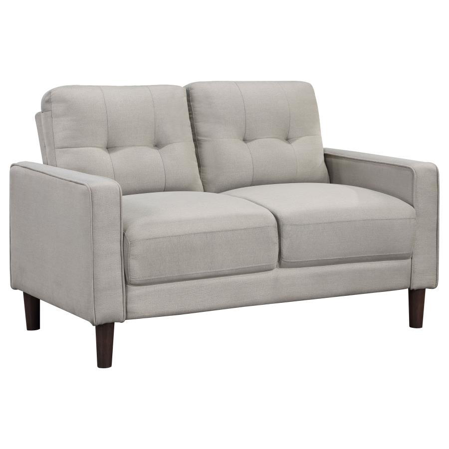 Bowen - Upholstered Track Arm Tufted Sofa Set - Best Buy Furniture