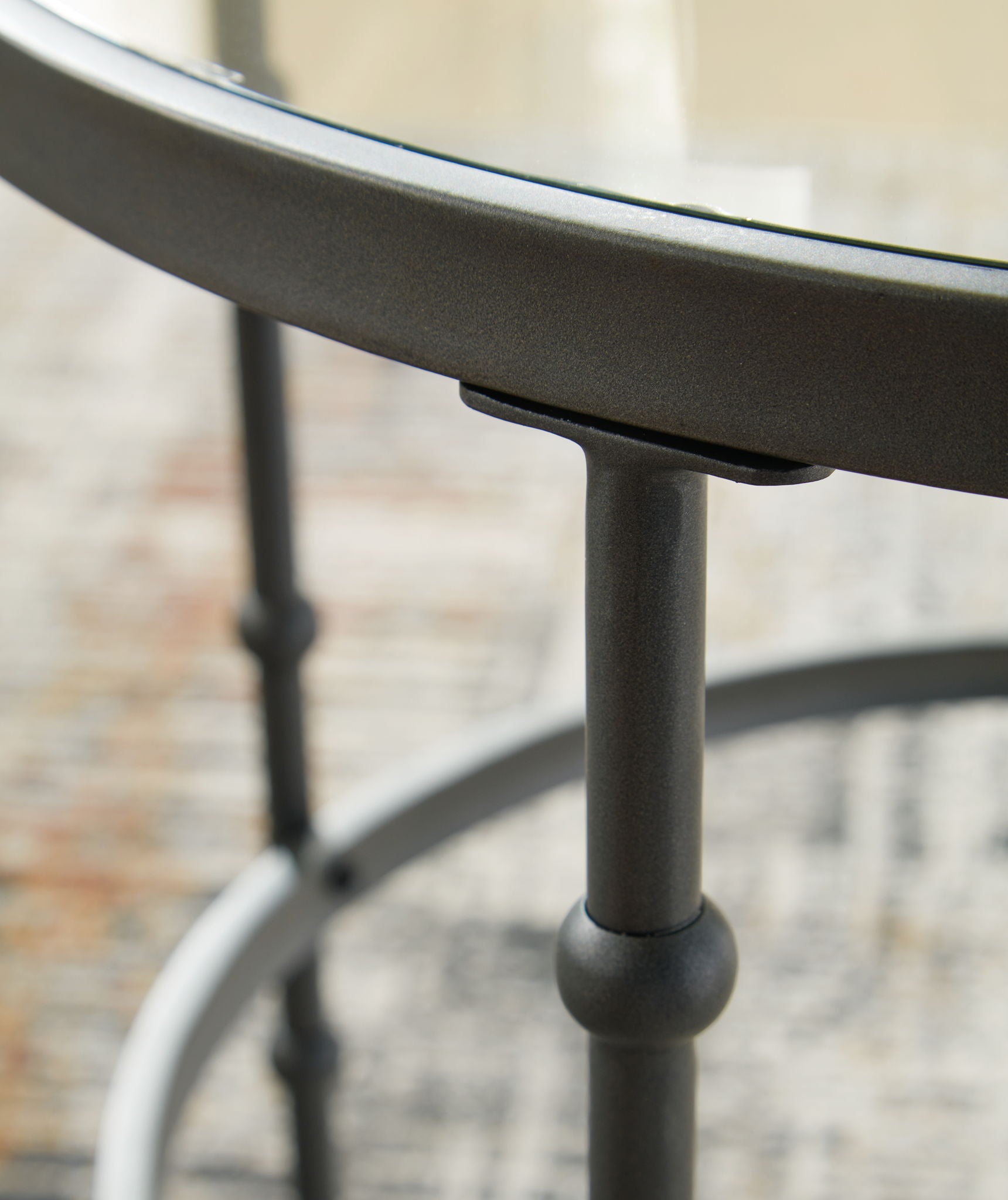 Kellyco - Occasional Table Set (Set of 3) - Gunmetal - Best Buy Furniture