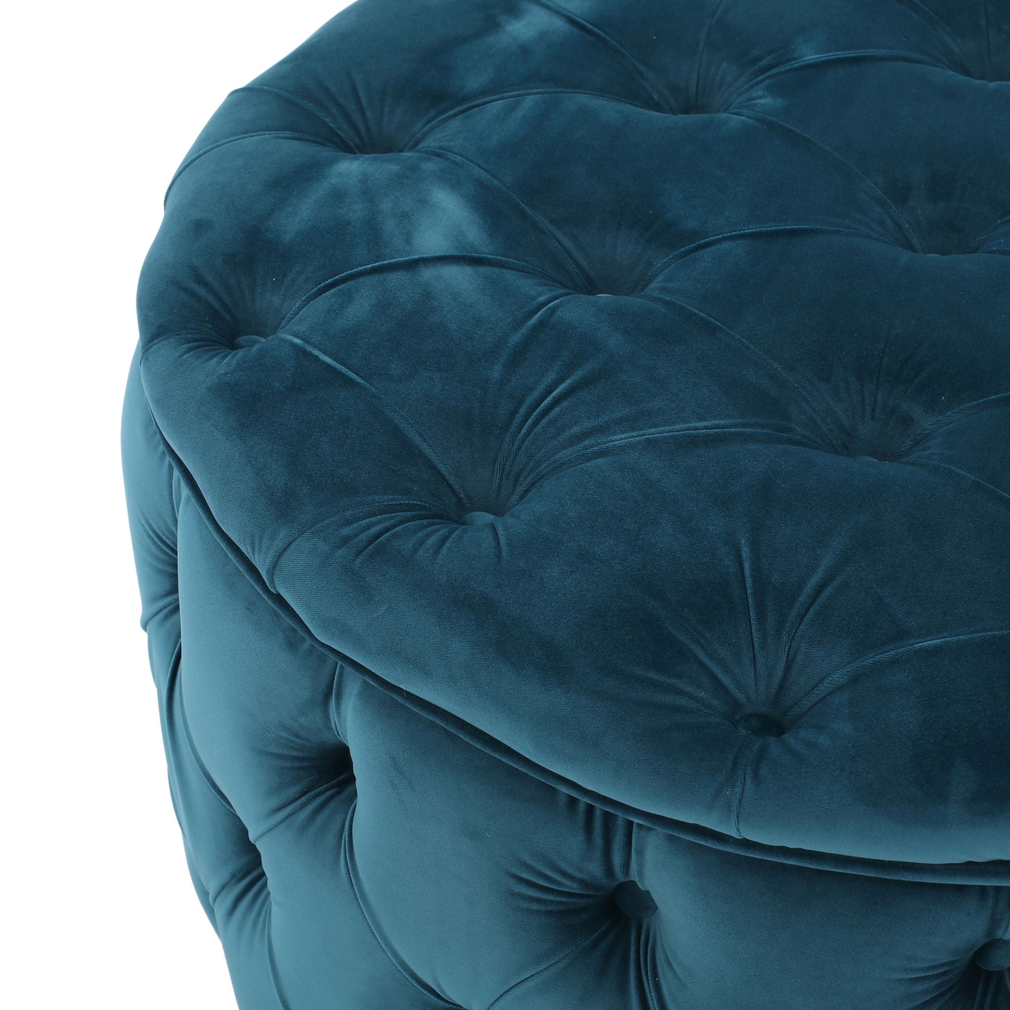 Modern Glam Ottoman Velvet - Best Buy Furniture