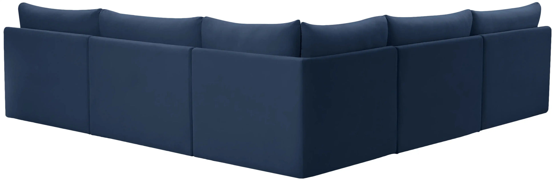 Jacob - Modular Corner Armless Sectional 5 Piece - Best Buy Furniture