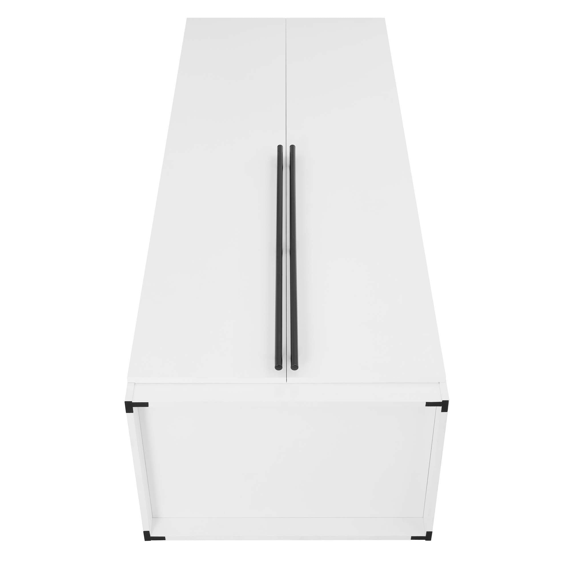 Lee - Free Standing Wardrobe Closet With Adjustable Shoe Shelves
