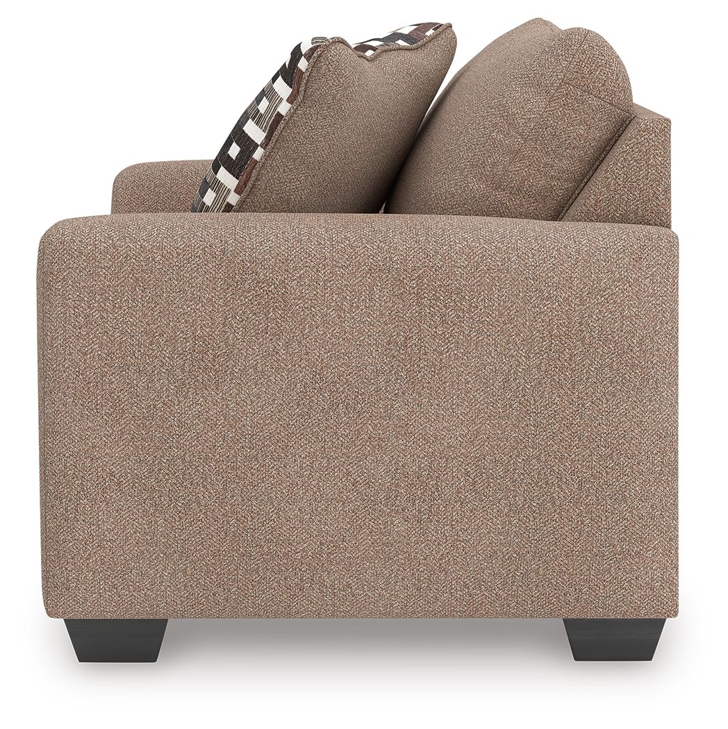 Triston-Peaks - Chair And A Half - Suede - Best Buy Furniture
