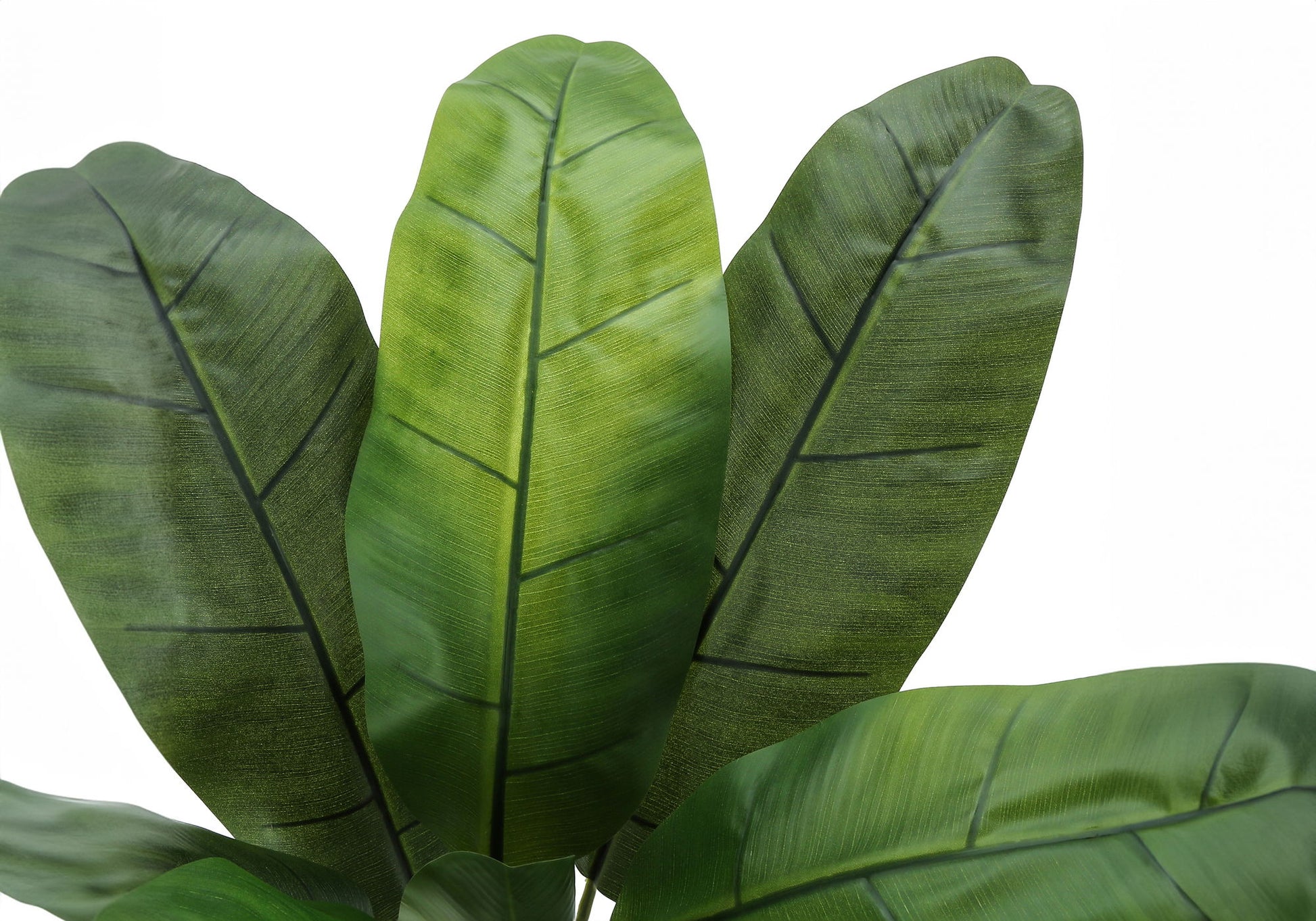 43" Tall, Artificial Plant, Banana Tree, Indoor, Faux, Fake, Floor, Greenery, Potted, Real Touch, Decorative - Green / Black - Best Buy Furniture