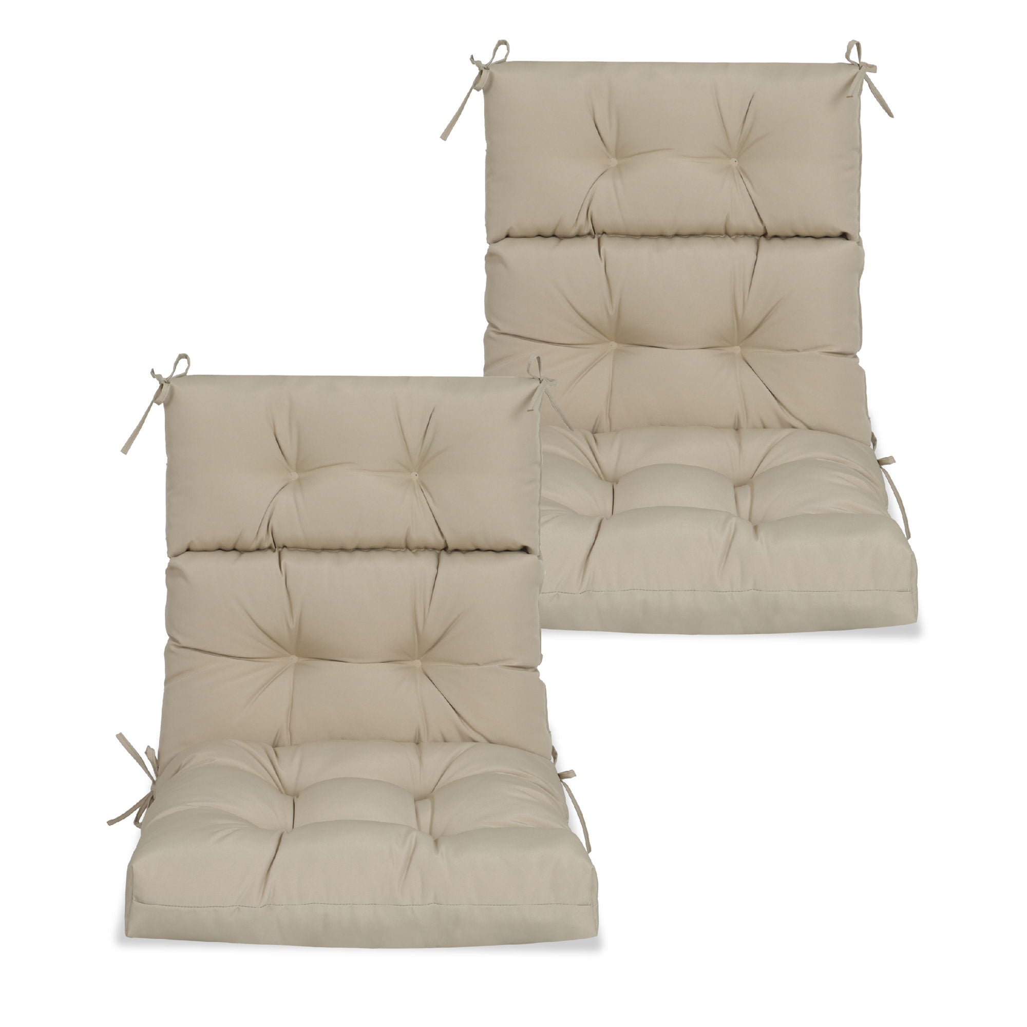2 Piece High Back Patio Chair Cushion Set - Best Buy Furniture