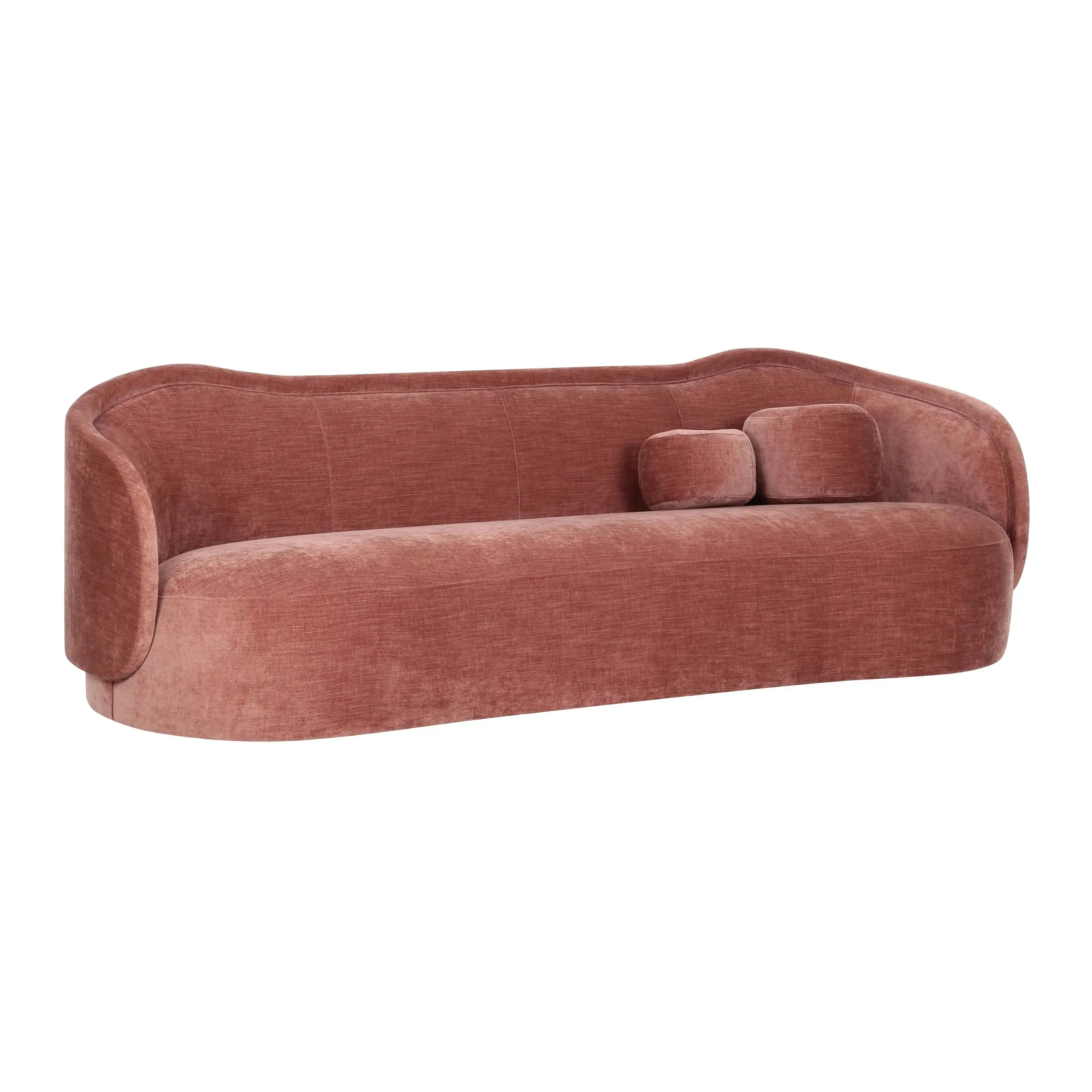 Circe - Textured Velvet Sofa - Best Buy Furniture