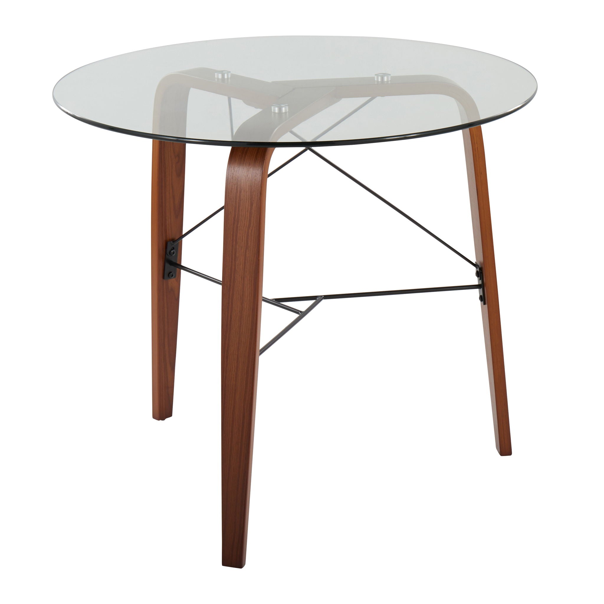 Trilogy - Contemporary Round Dinette Table - Best Buy Furniture