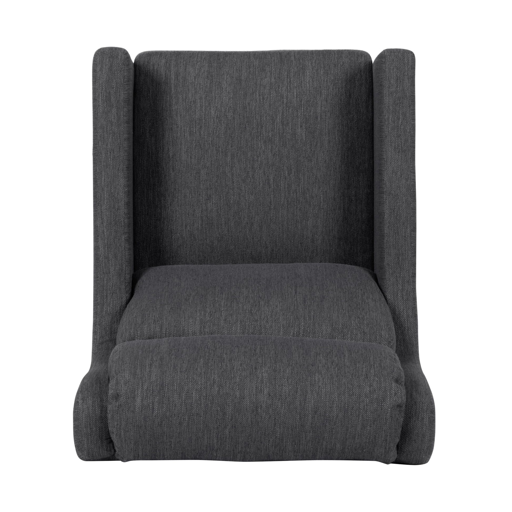 Contemporary Club Chair With Upholstered Fabric And Rubberwood Legs - Best Buy Furniture
