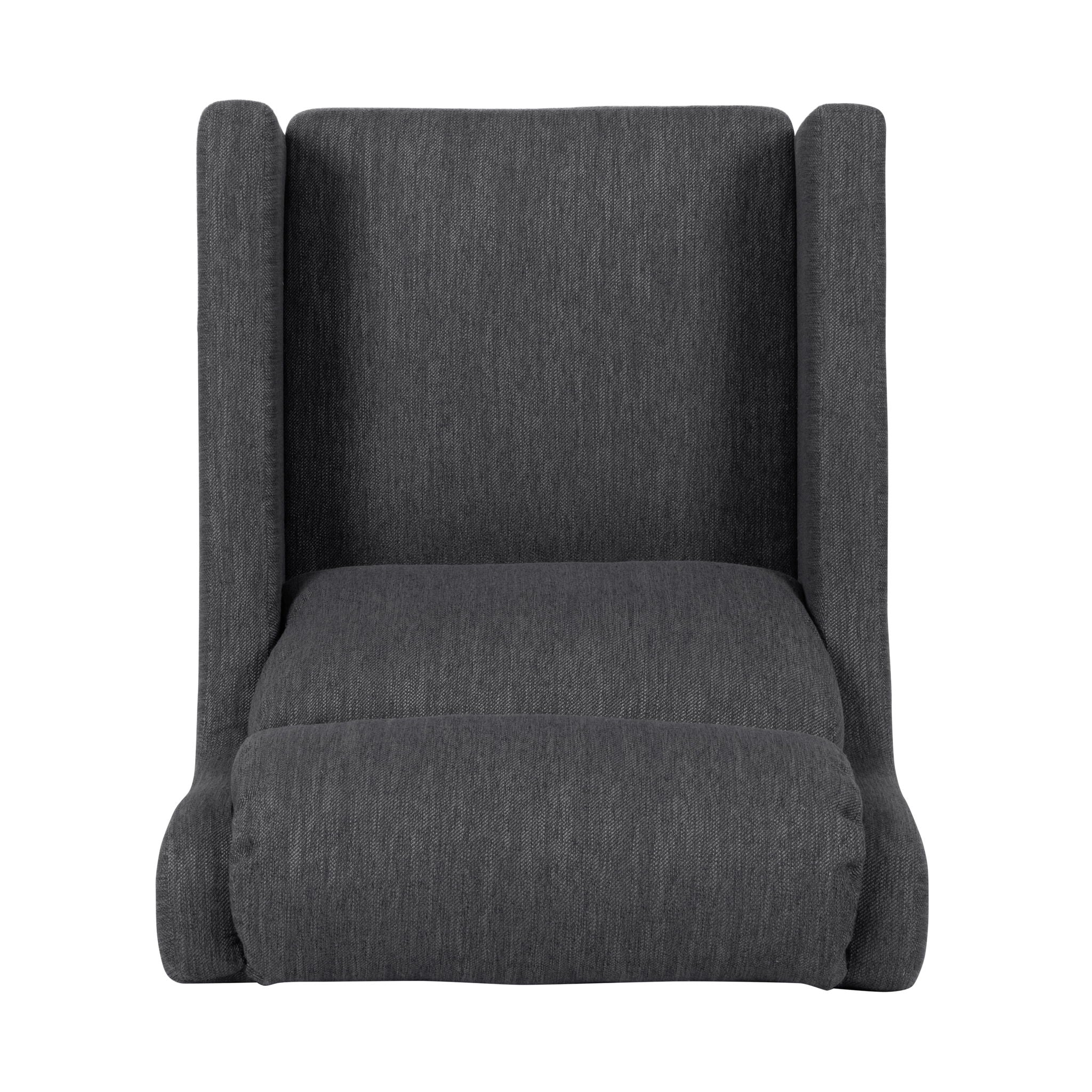 Contemporary Club Chair With Upholstered Fabric And Rubberwood Legs - Best Buy Furniture