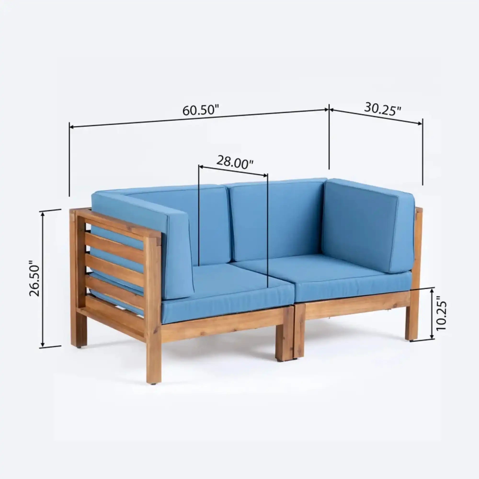 Oana - 2 Piece Loveseat Set With Water Resistant Cushions - Best Buy Furniture