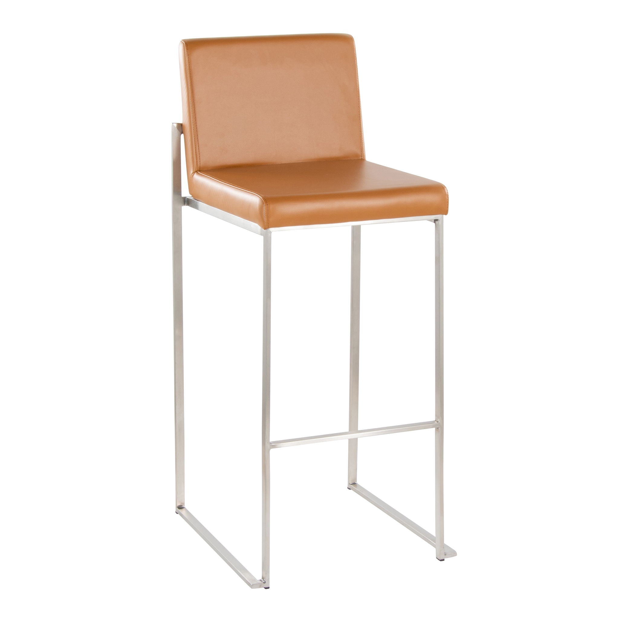 Fuji - Contemporary And Modern Elegance High Back Barstool - Best Buy Furniture
