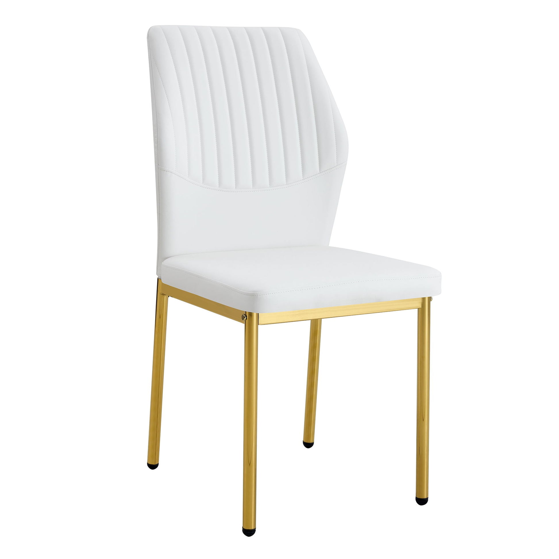 Luxury Simple Chair With Metal Gold Leg - Best Buy Furniture