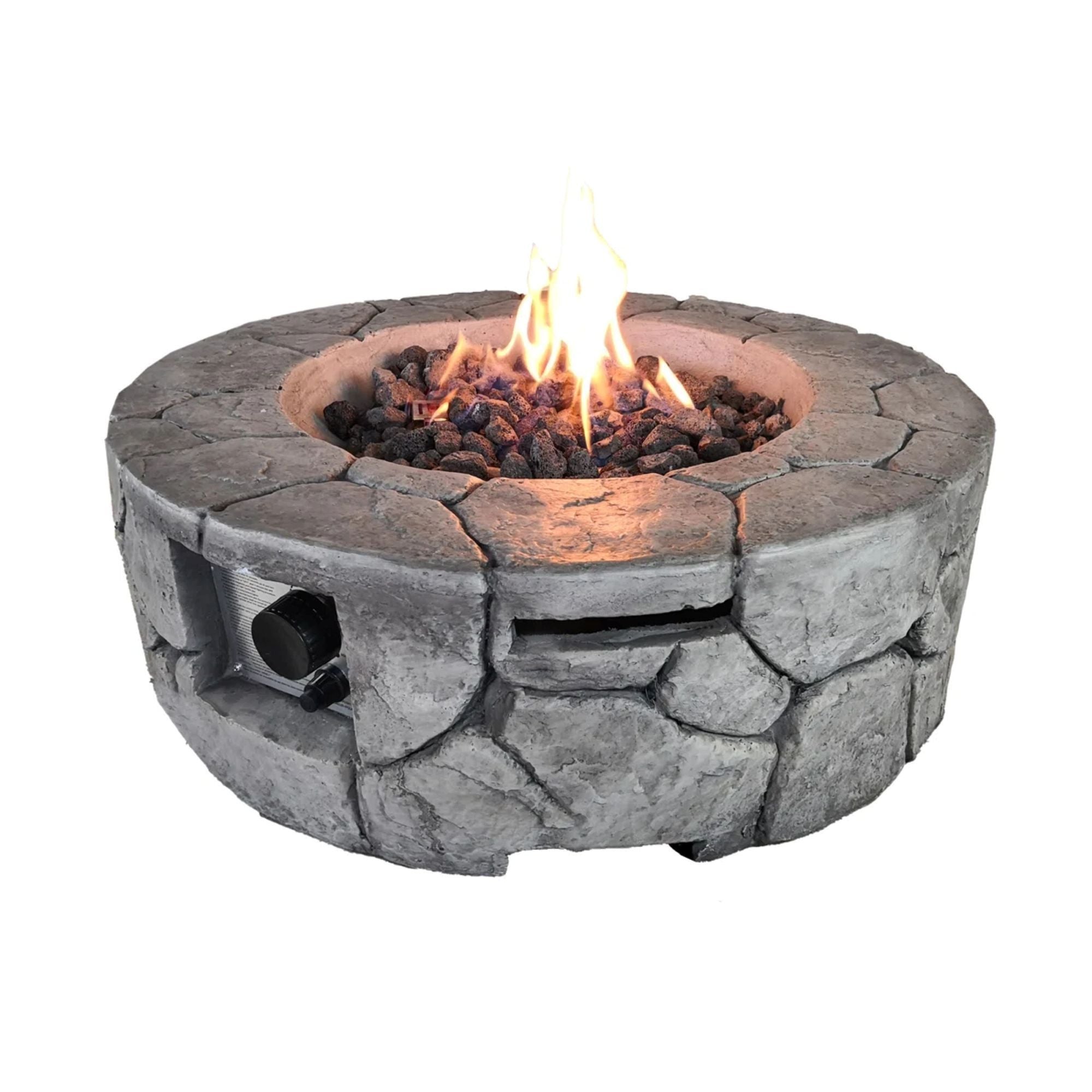 Reinforced - Outdoor Fire Pit Versatile Design - Best Buy Furniture