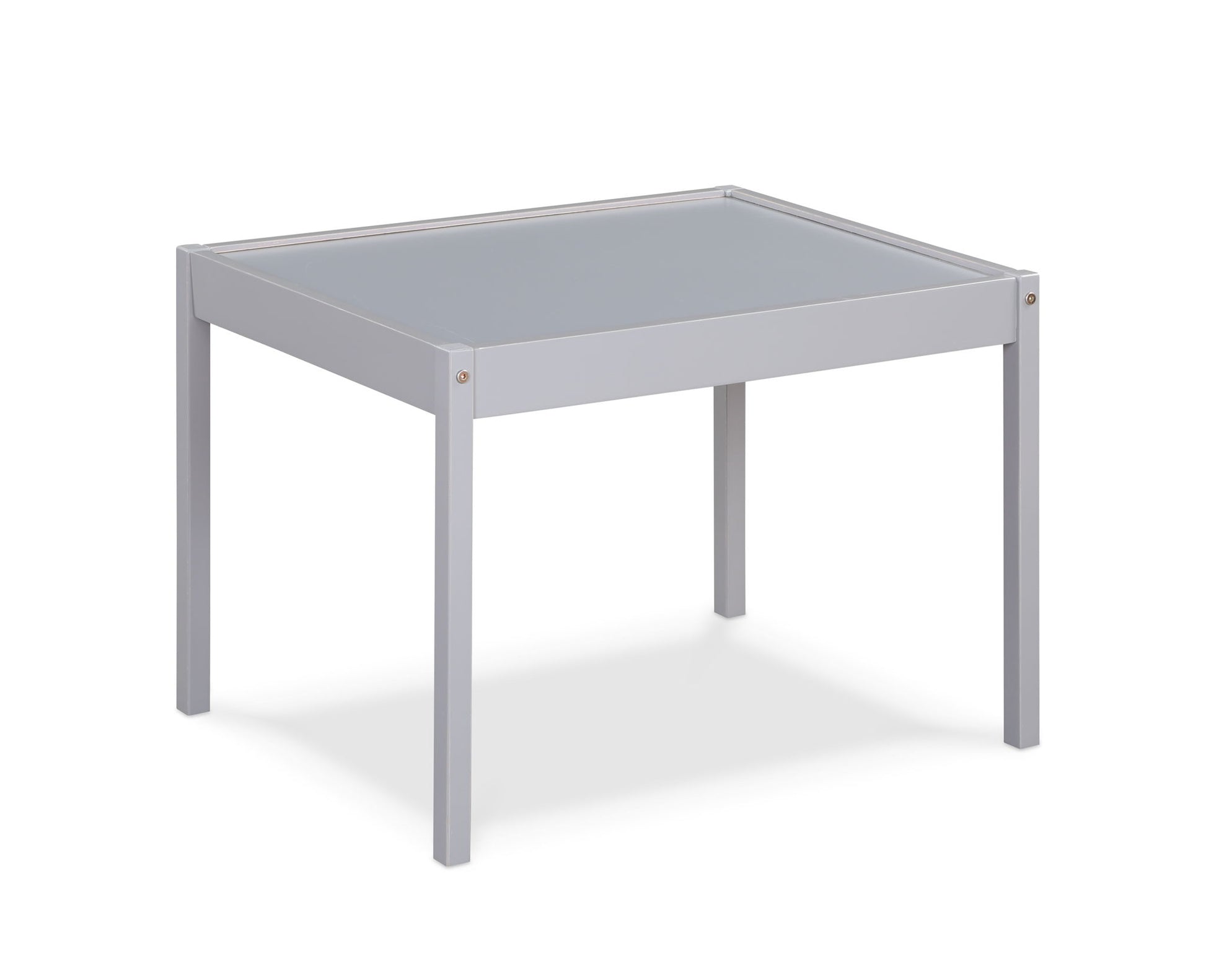 Della - 3-Piece Solid Wood Kids Table & Two Chair Set - Best Buy Furniture