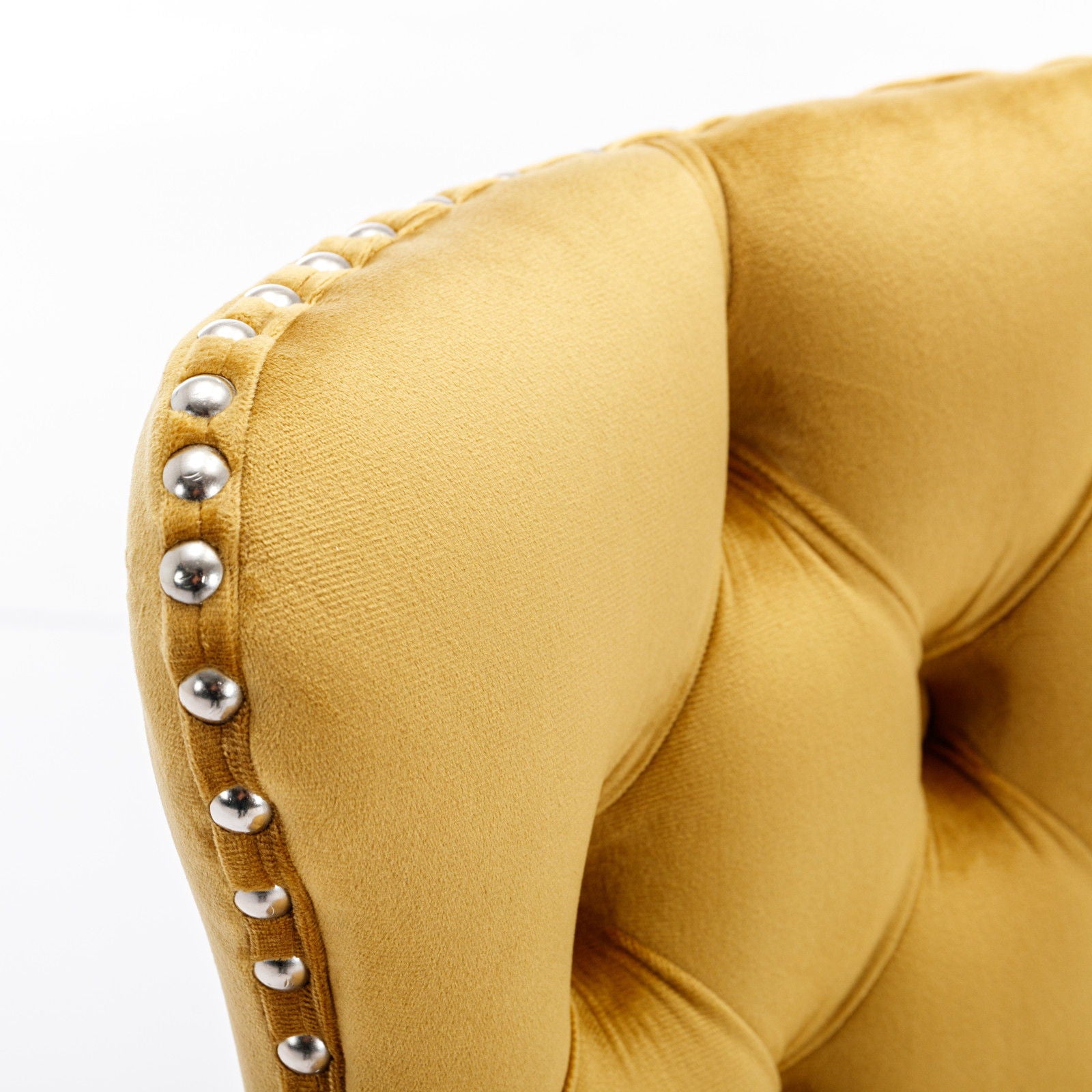 Swivel Velvet Barstools Adjusatble Seat Height From 25-33", Modern Upholstered Chrome Base Bar Stools With Backs Comfortable Tufted For Home Pub And Kitchen Island (Set of 2) - Best Buy Furniture